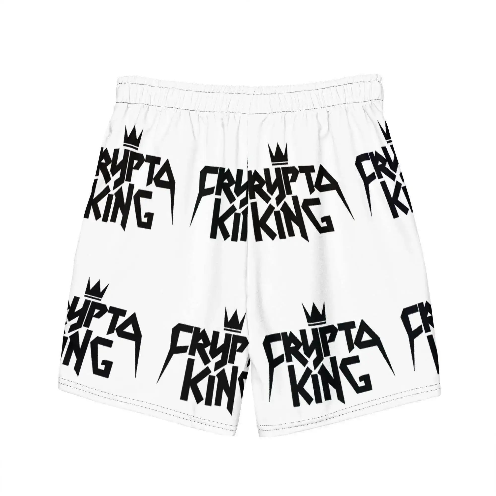 Crypto King Swim Trunks - InvestmenTees