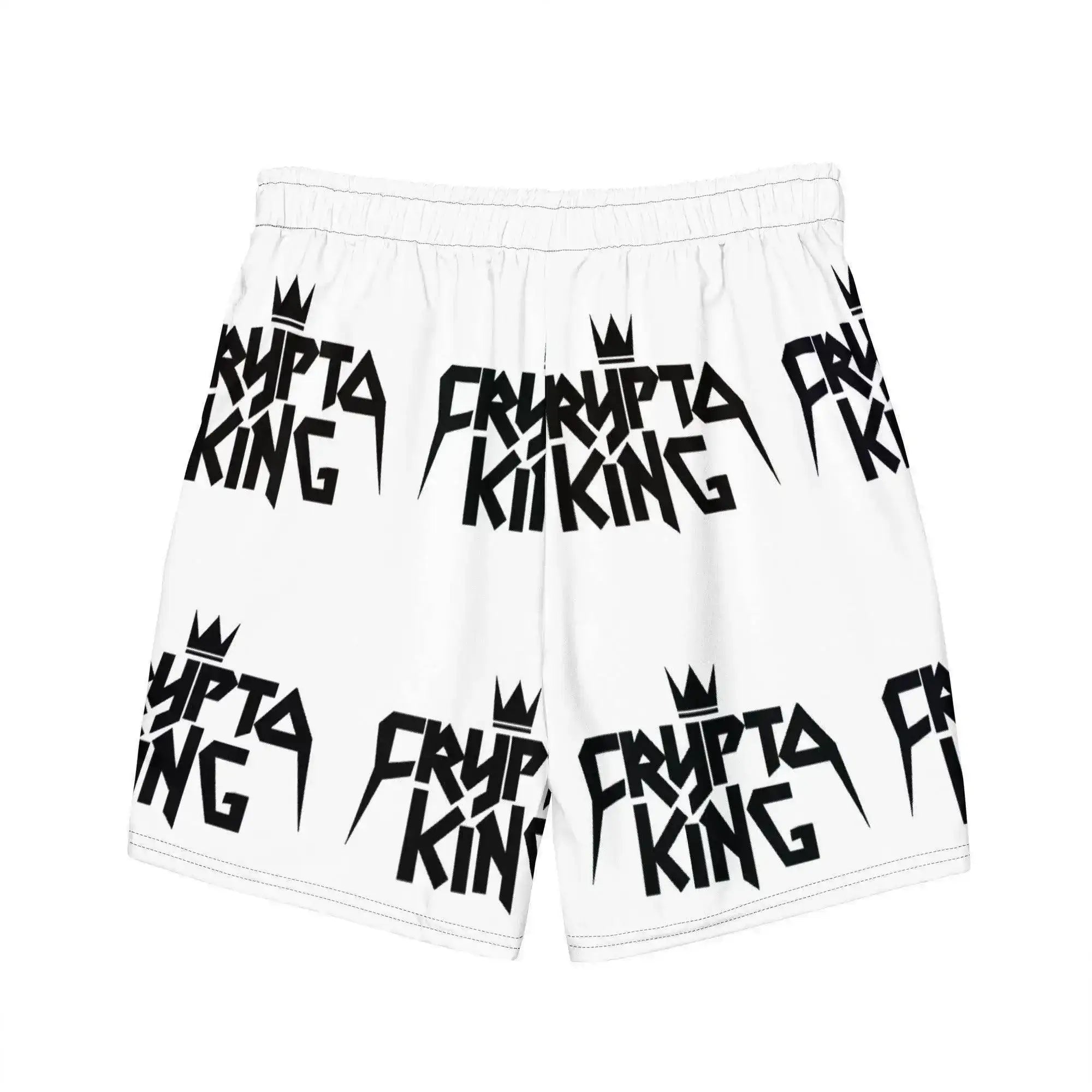 Crypto King Swim Trunks - InvestmenTees