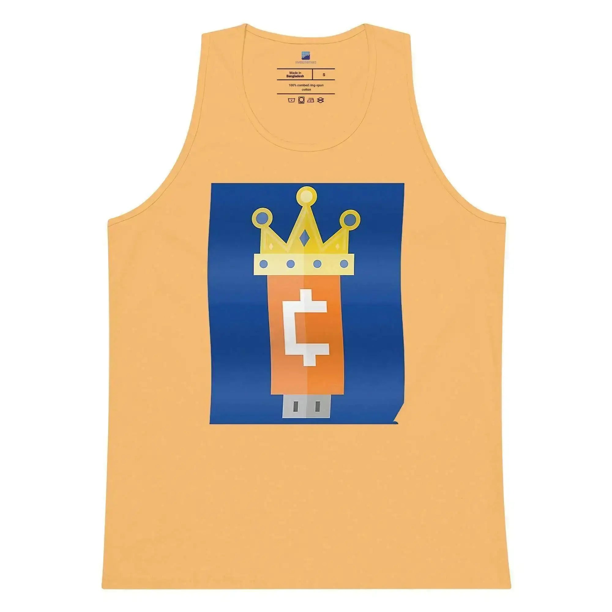 Crypto King Tank Top - InvestmenTees
