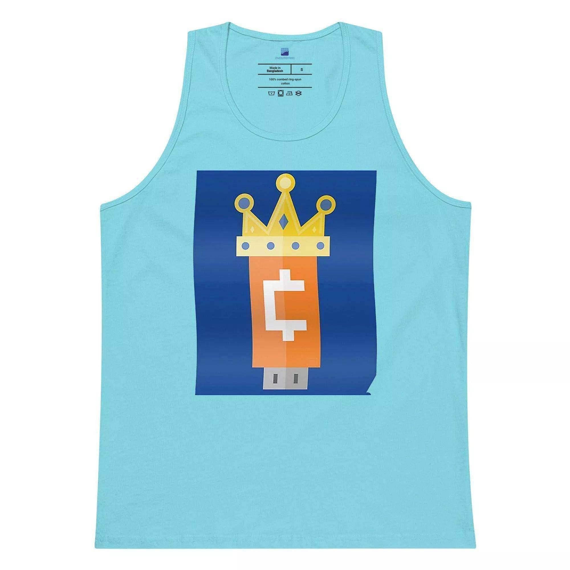 Crypto King Tank Top - InvestmenTees