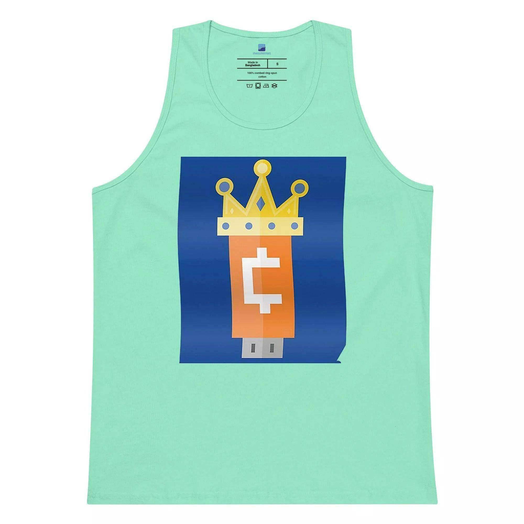 Crypto King Tank Top - InvestmenTees