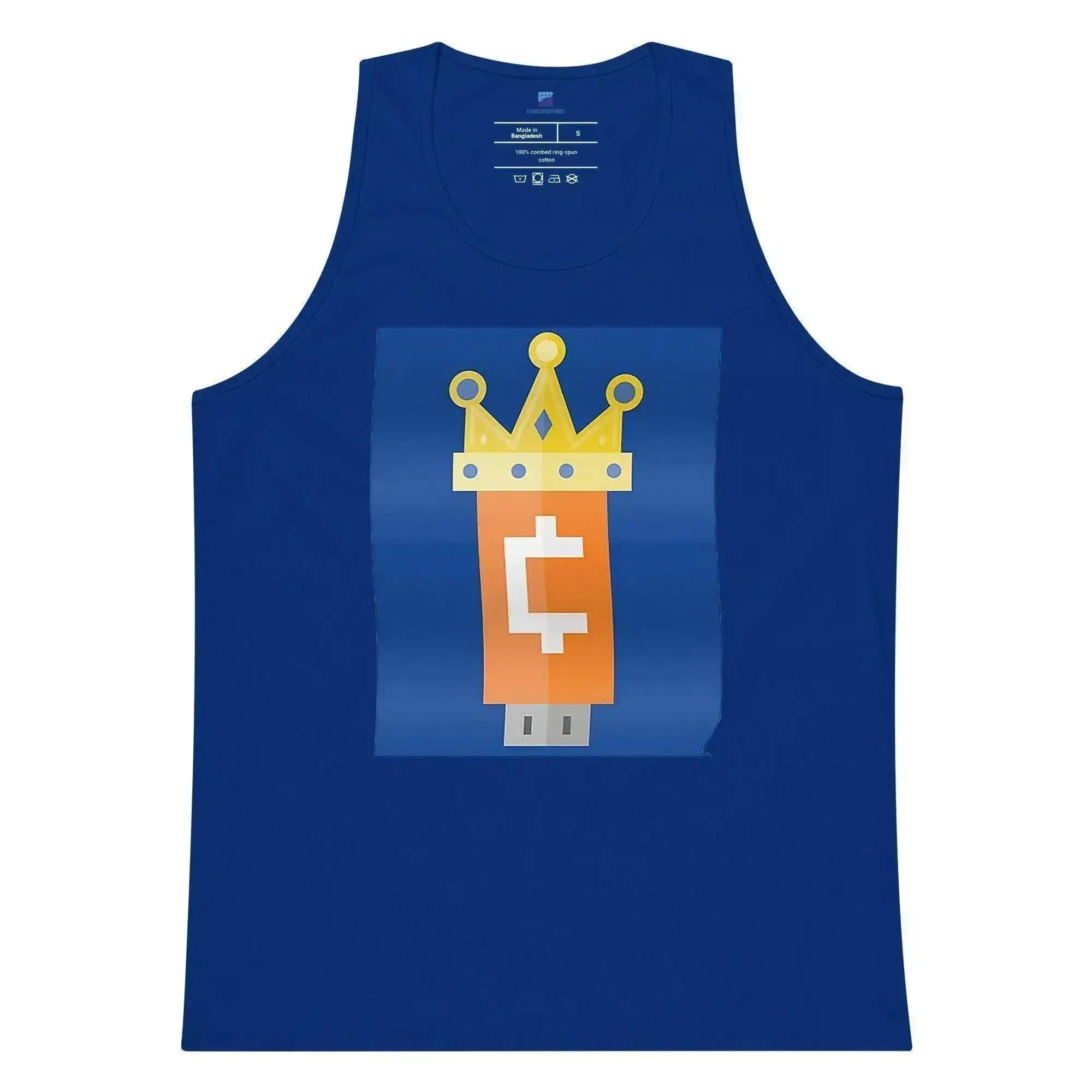 Crypto King Tank Top - InvestmenTees