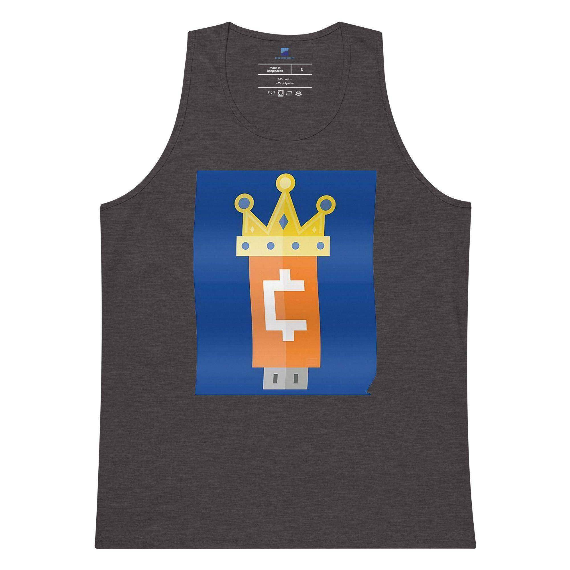 Crypto King Tank Top - InvestmenTees