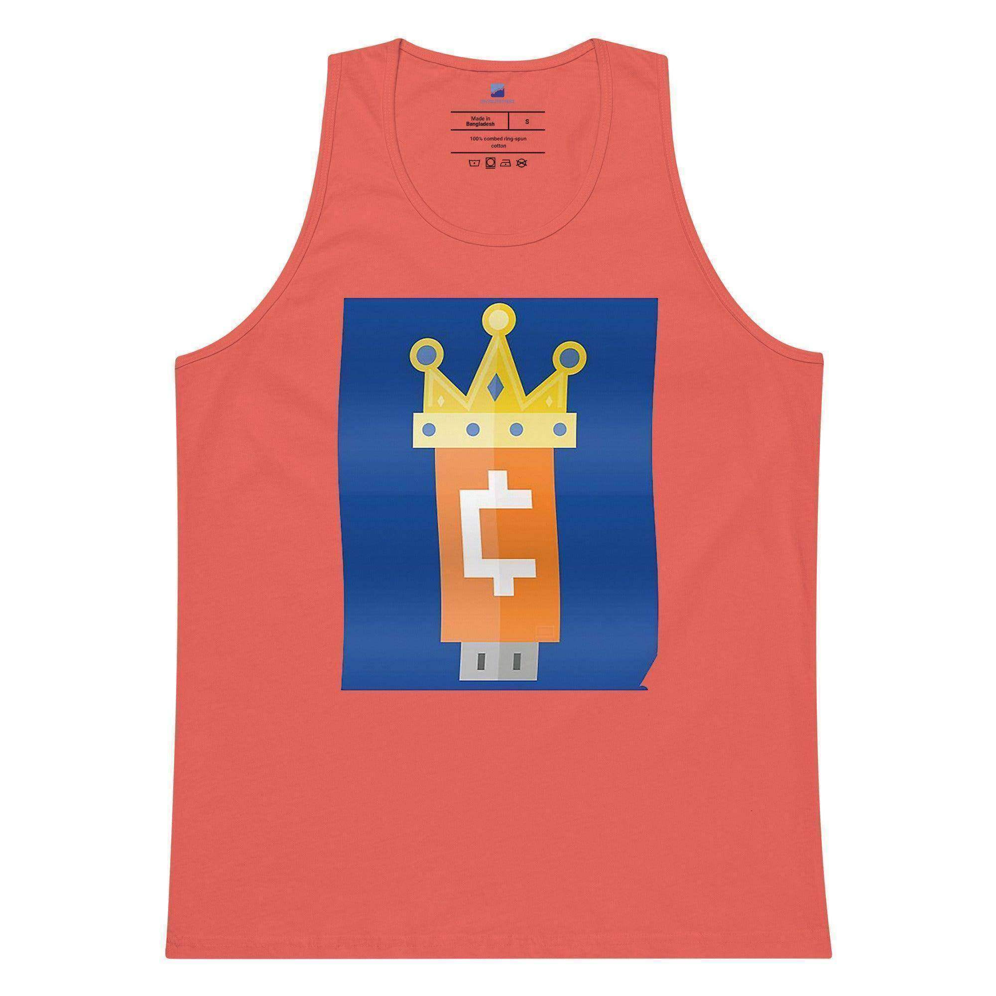 Crypto King Tank Top - InvestmenTees