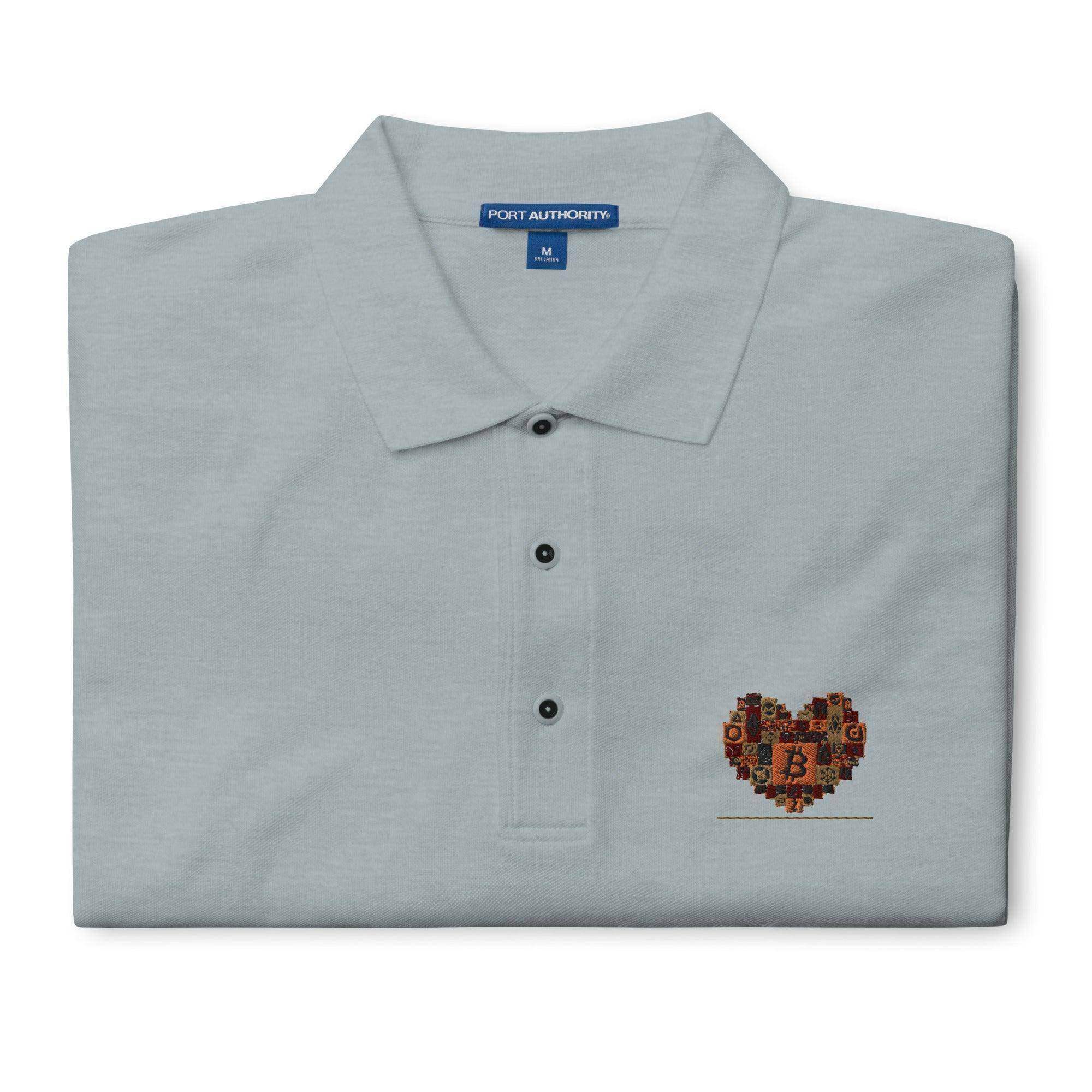 Crypto Love Polo Shirt - InvestmenTees