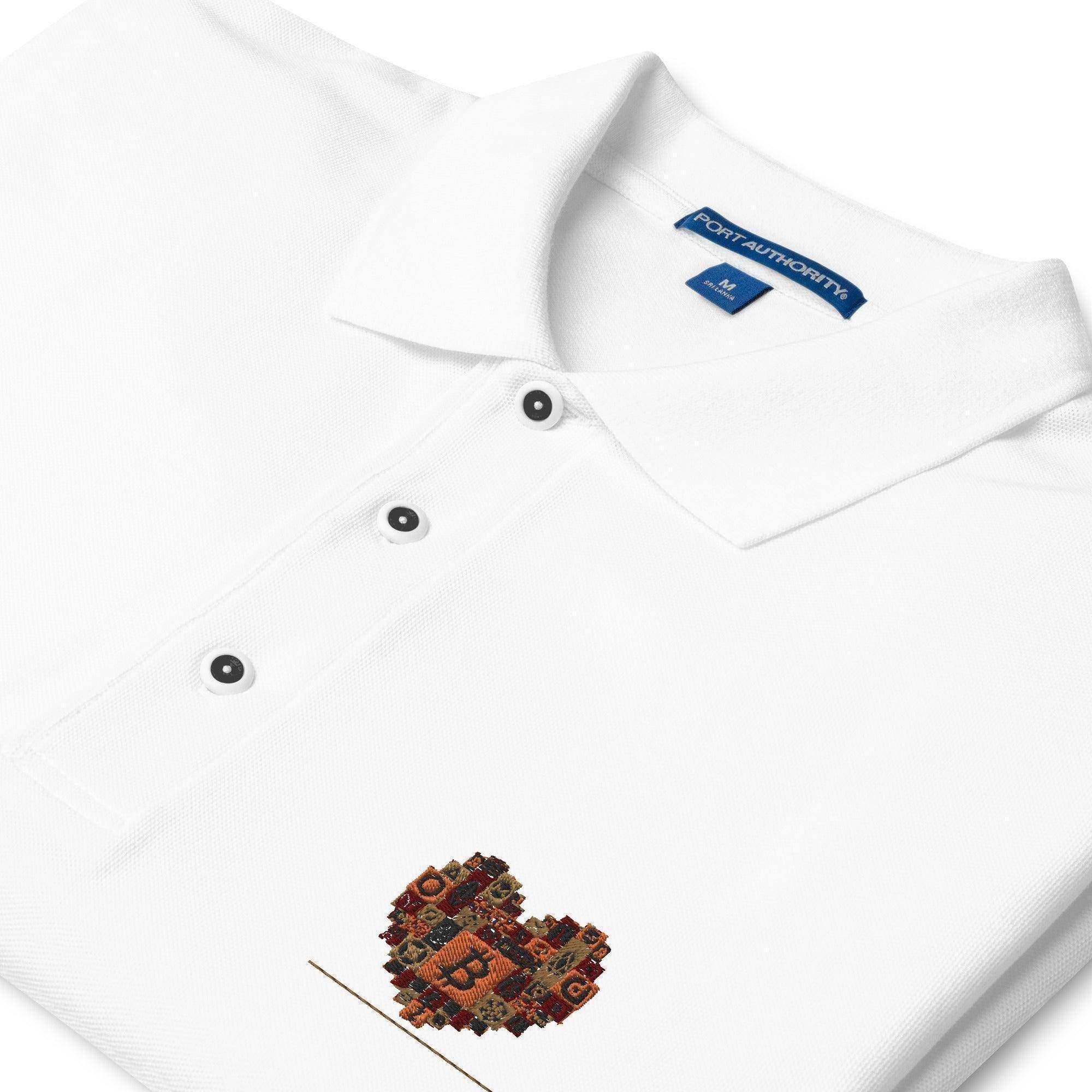 Crypto Love Polo Shirt - InvestmenTees