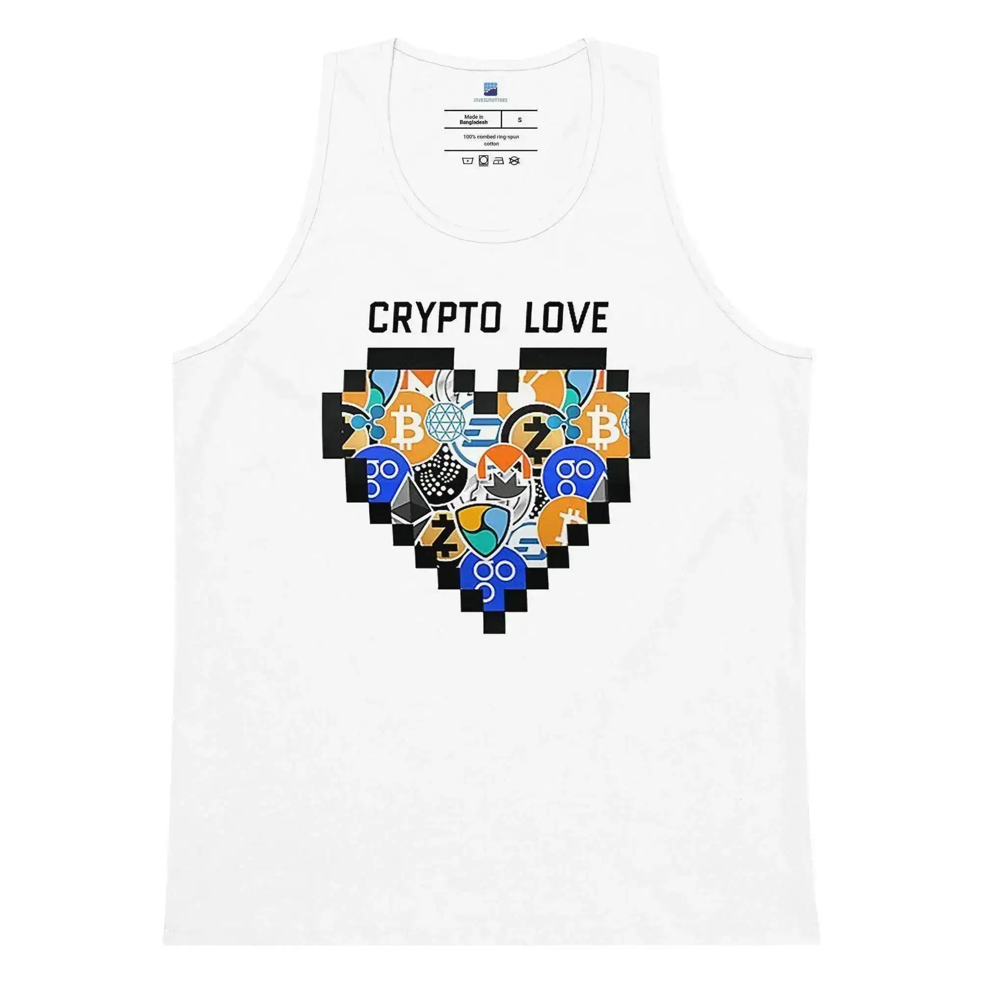 Crypto Love Tank Top - InvestmenTees