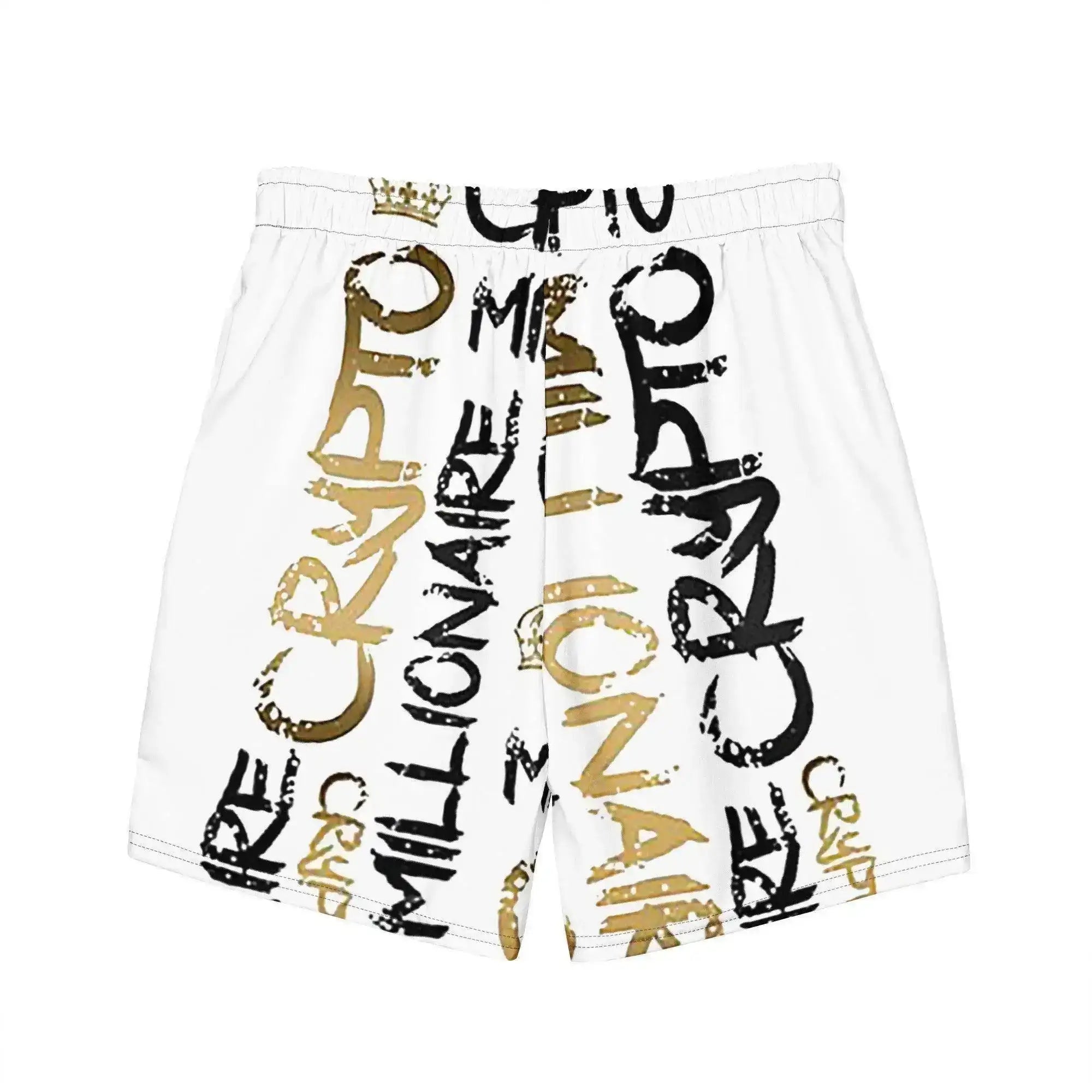 Crypto Millionaire Swim Trunks - InvestmenTees