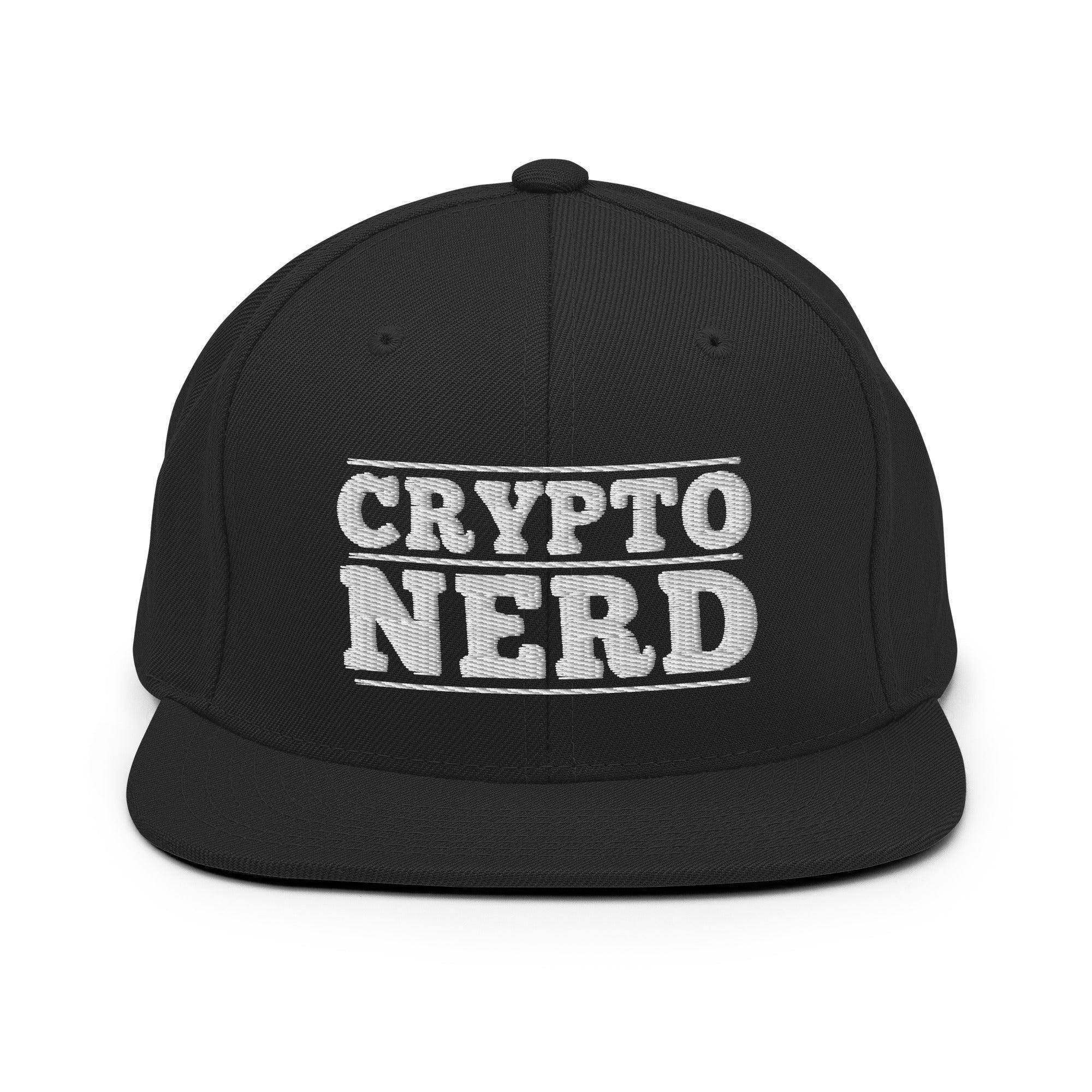 Crypto Nerd Snapback Hat - InvestmenTees