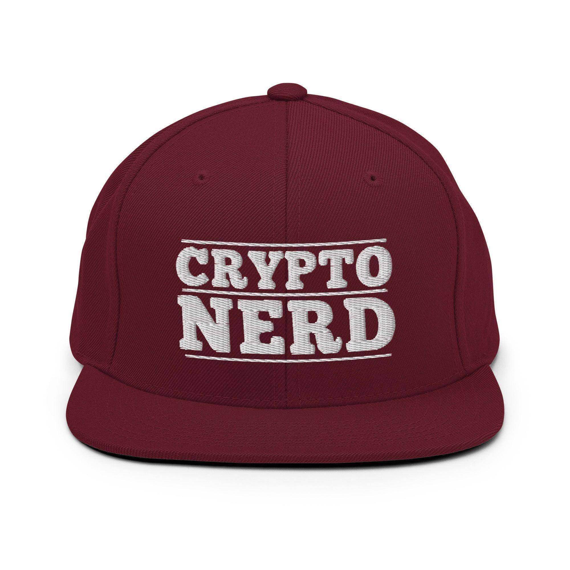 Crypto Nerd Snapback Hat - InvestmenTees