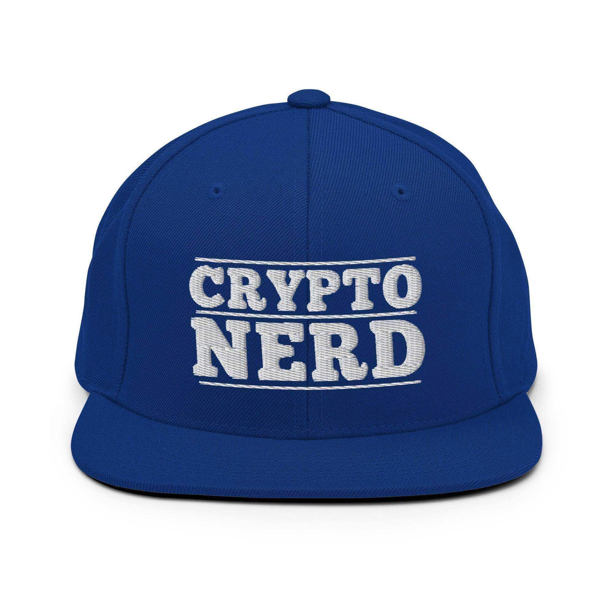 Crypto Nerd Snapback Hat - InvestmenTees