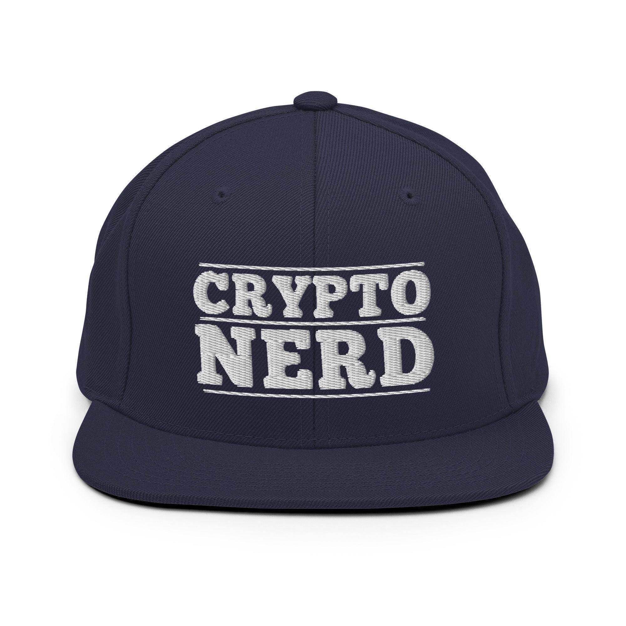 Crypto Nerd Snapback Hat - InvestmenTees