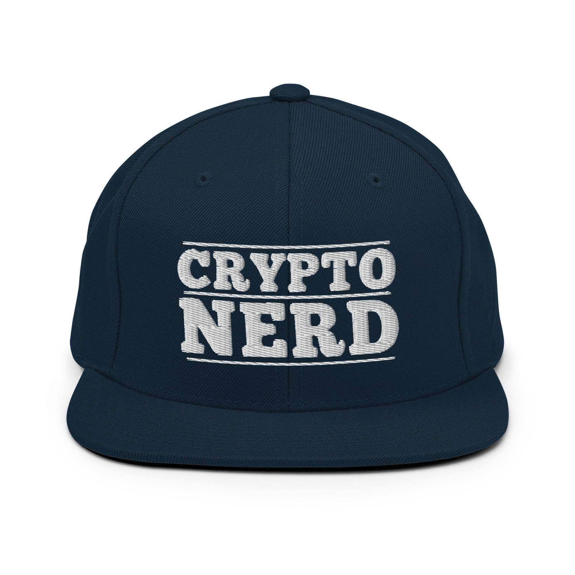 Crypto Nerd Snapback Hat - InvestmenTees