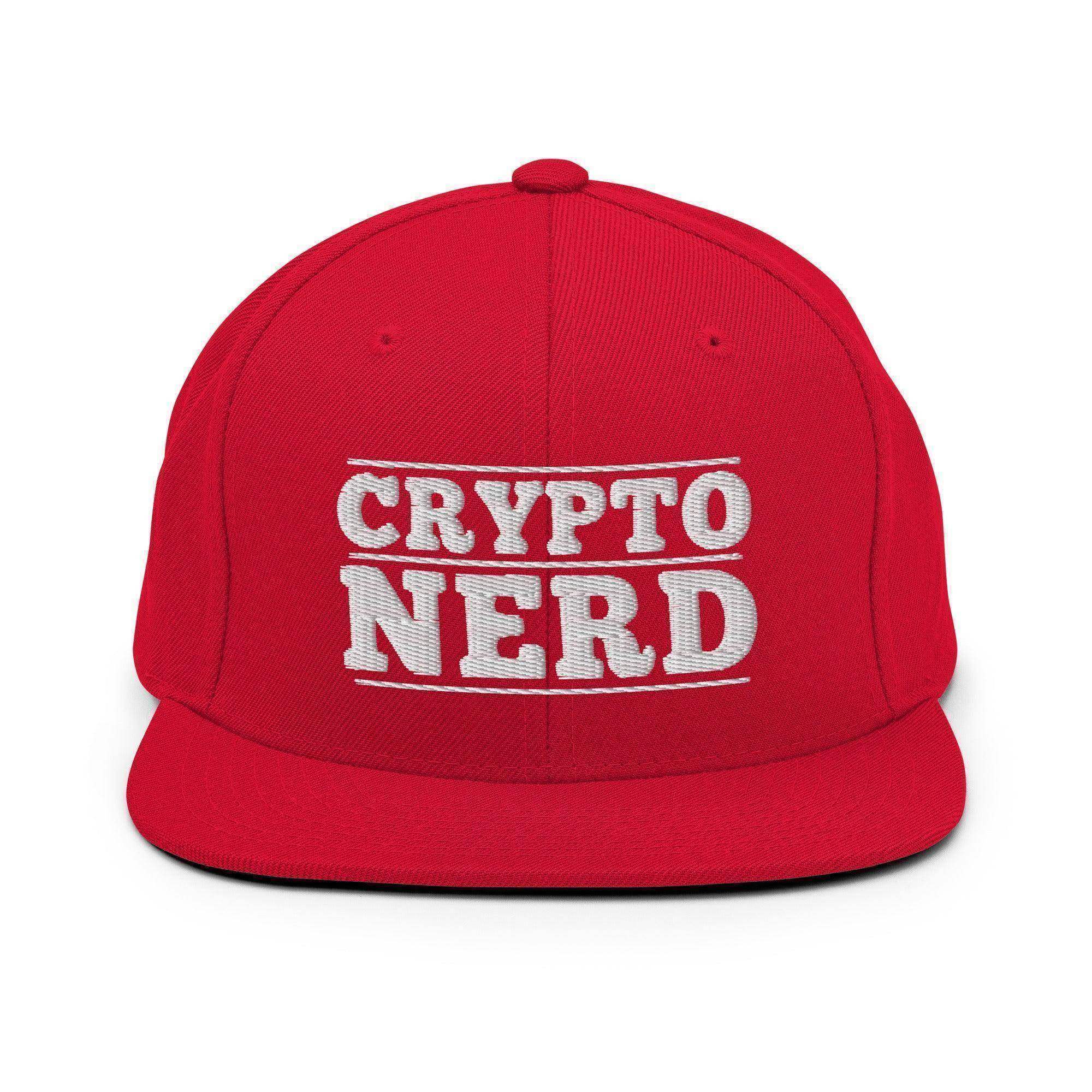 Crypto Nerd Snapback Hat - InvestmenTees