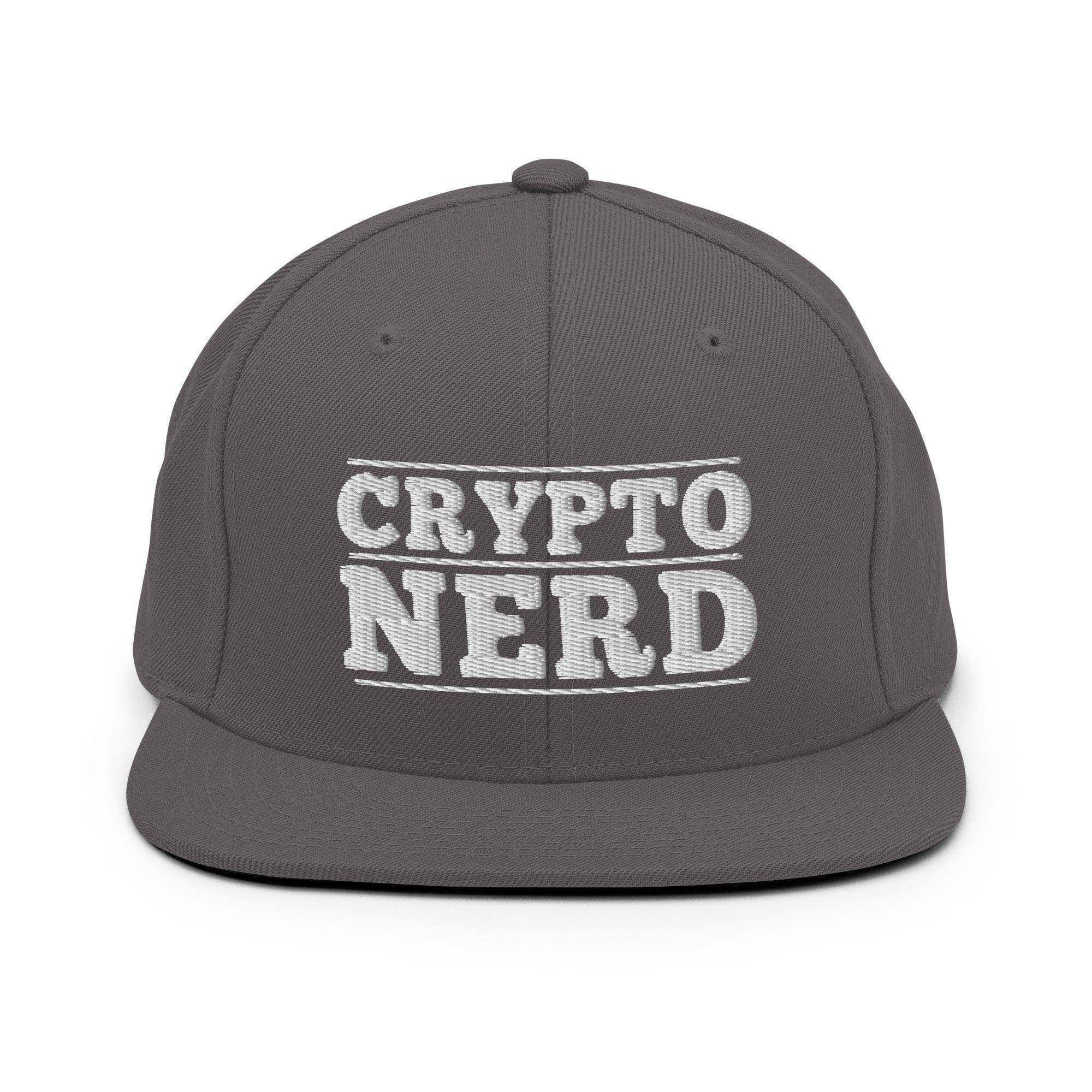 Crypto Nerd Snapback Hat - InvestmenTees