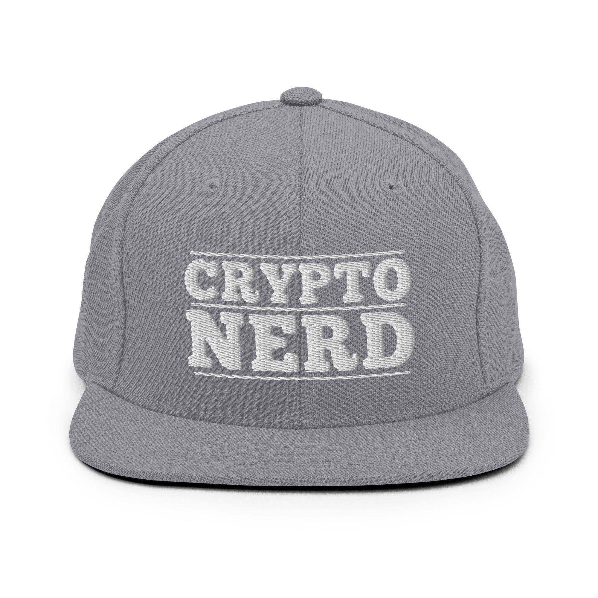 Crypto Nerd Snapback Hat - InvestmenTees