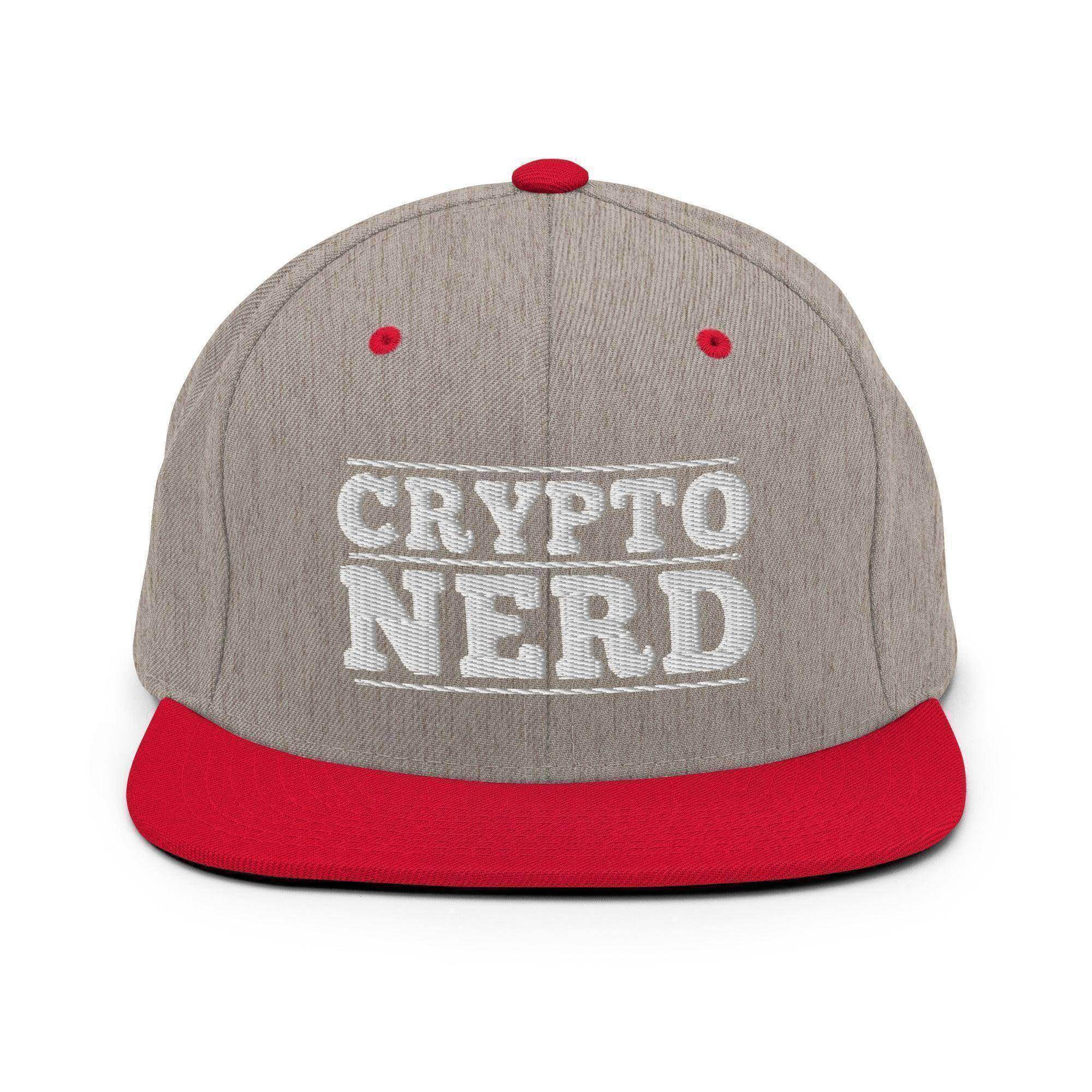 Crypto Nerd Snapback Hat - InvestmenTees