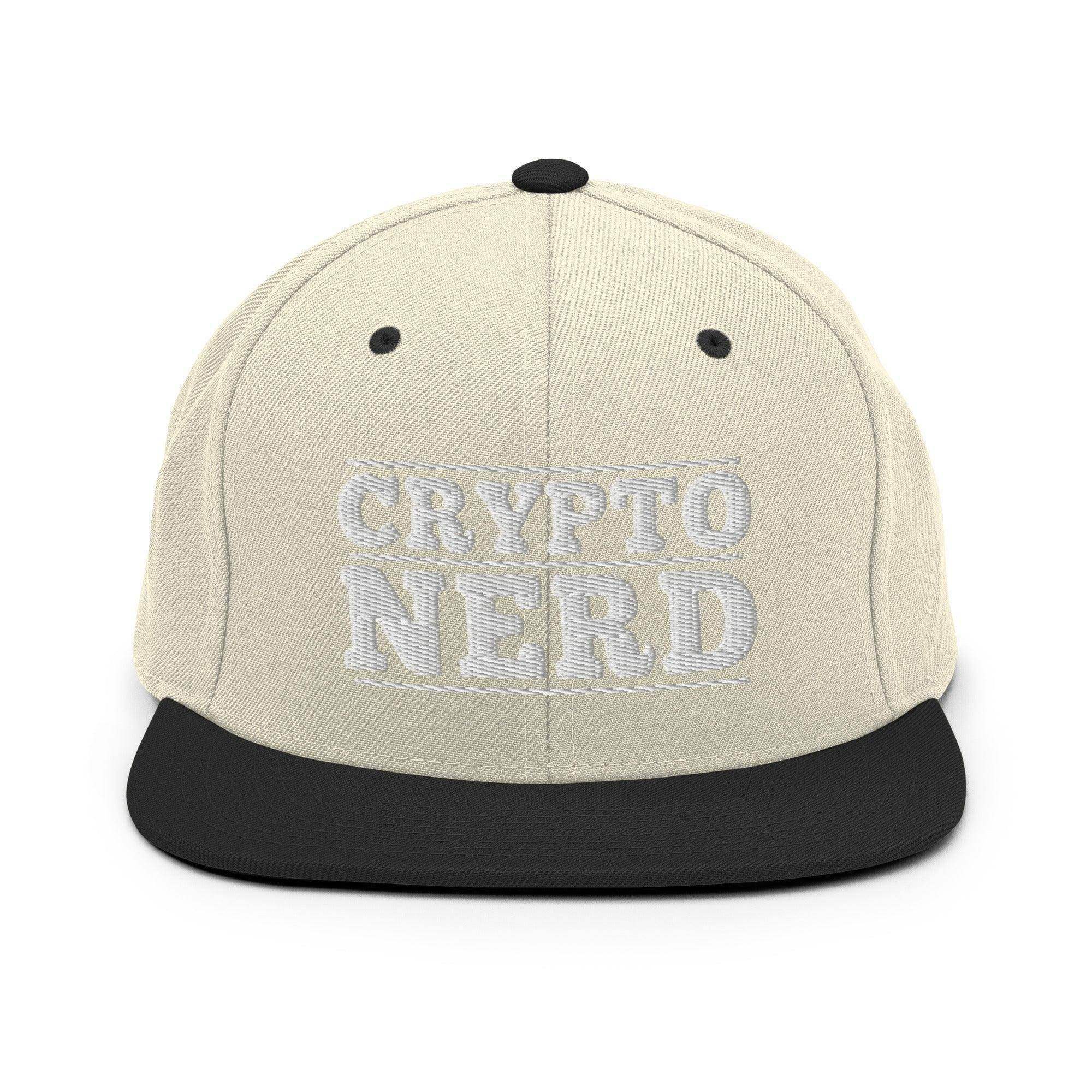 Crypto Nerd Snapback Hat - InvestmenTees