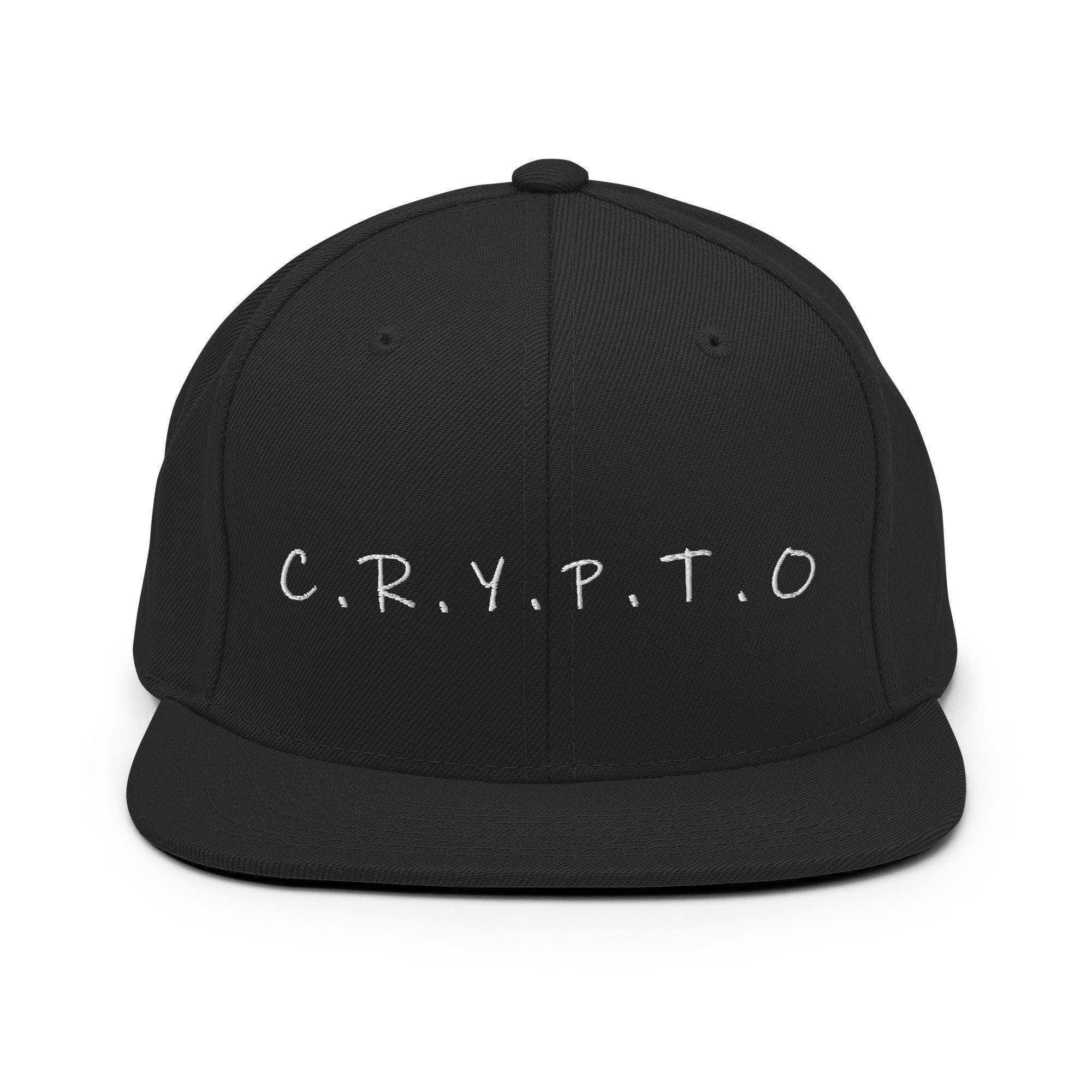 Crypto | C.R.Y.P.T.O Snapback Hat - InvestmenTees