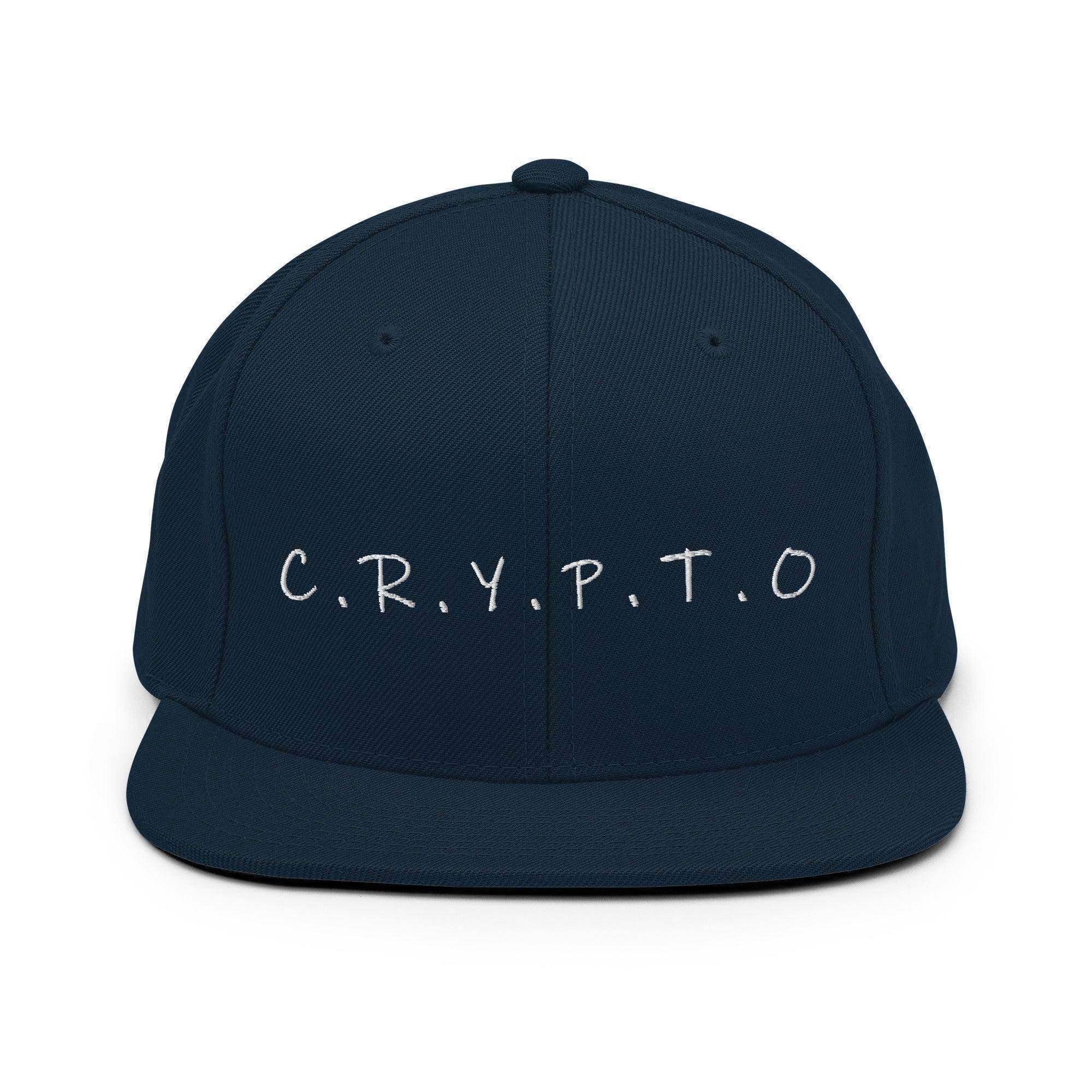 Crypto | C.R.Y.P.T.O Snapback Hat - InvestmenTees