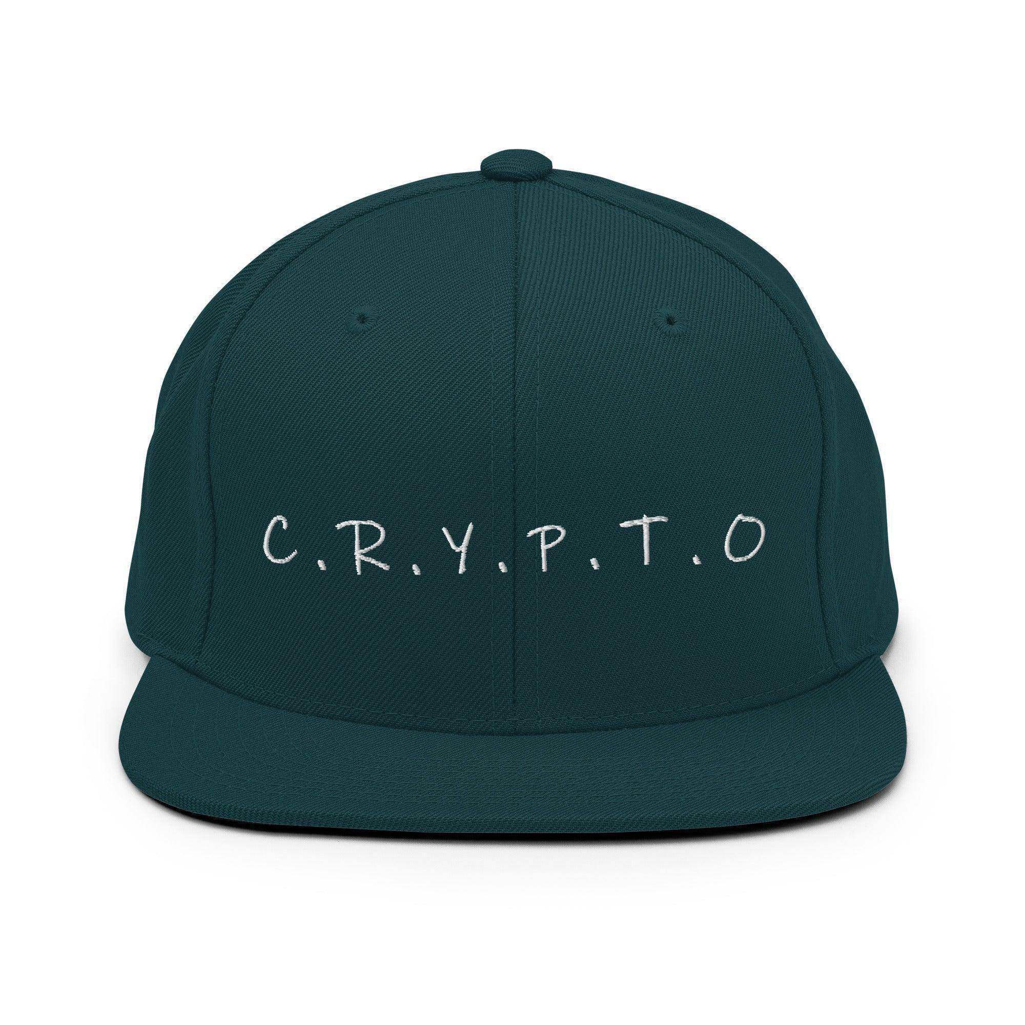 Crypto | C.R.Y.P.T.O Snapback Hat - InvestmenTees