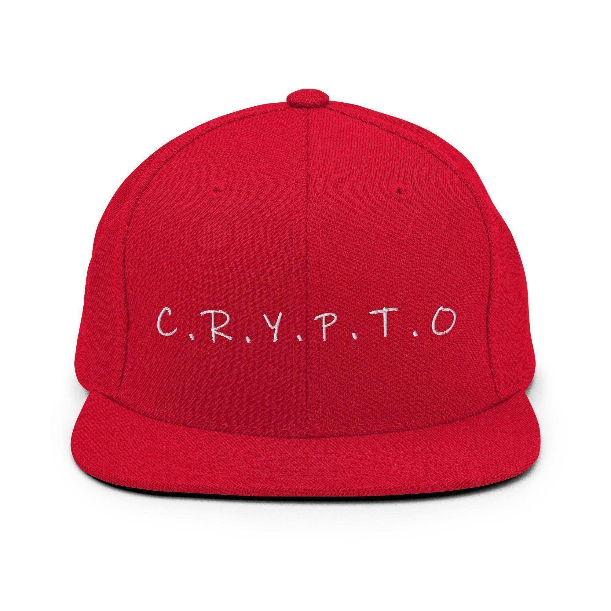 Crypto | C.R.Y.P.T.O Snapback Hat - InvestmenTees