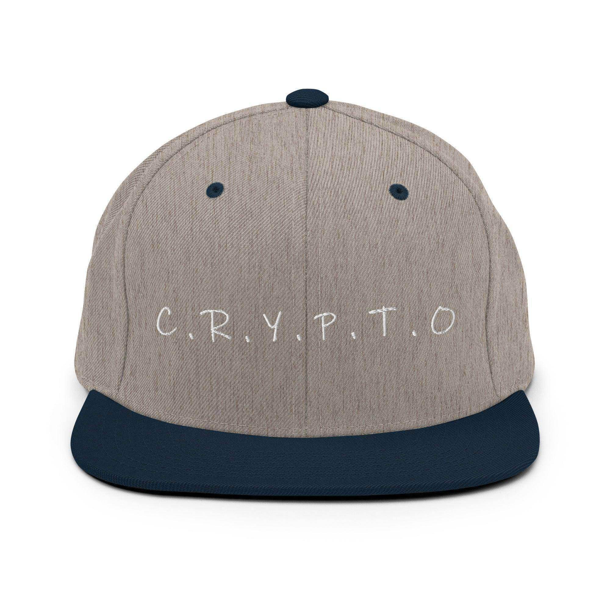 Crypto | C.R.Y.P.T.O Snapback Hat - InvestmenTees
