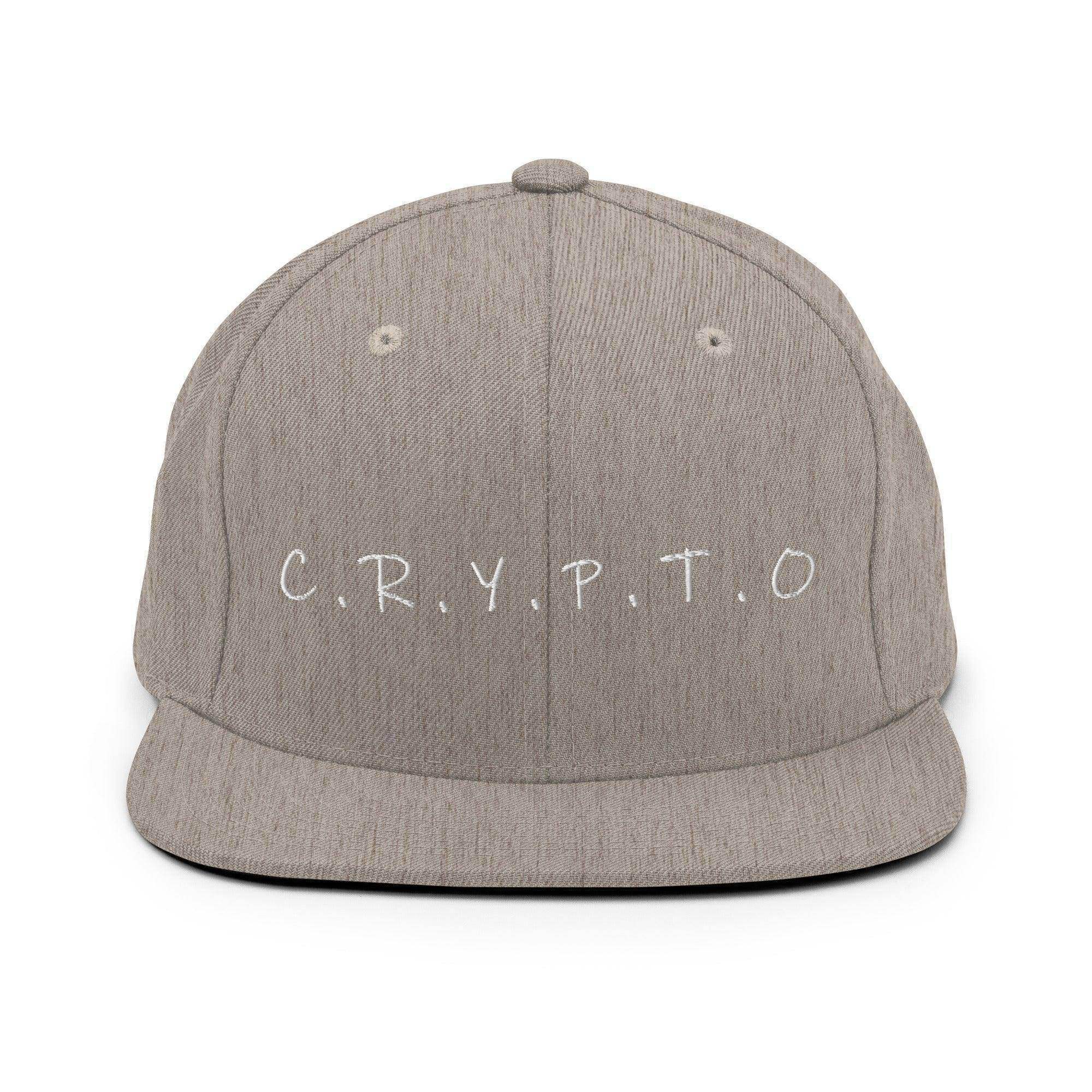 Crypto | C.R.Y.P.T.O Snapback Hat - InvestmenTees