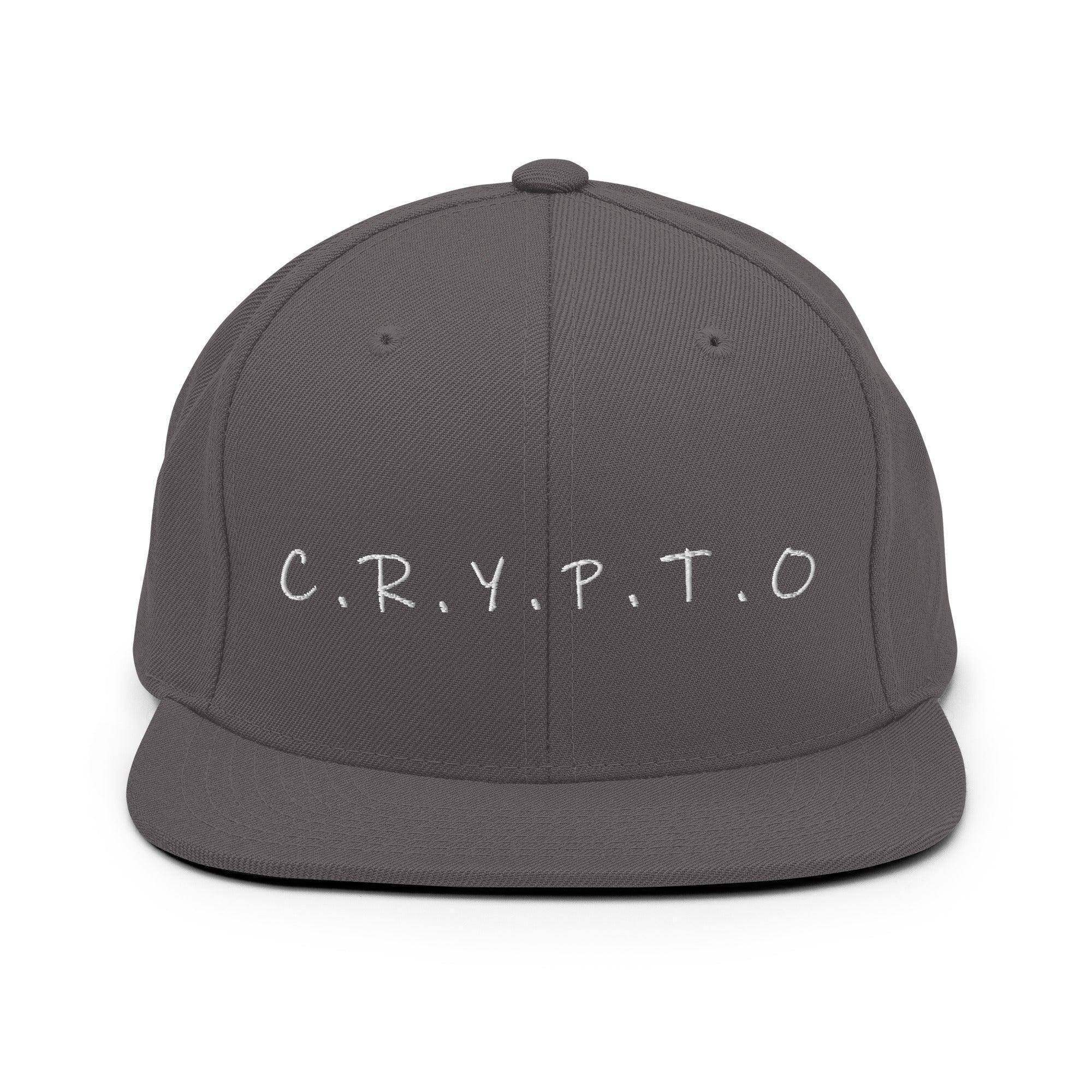Crypto | C.R.Y.P.T.O Snapback Hat - InvestmenTees