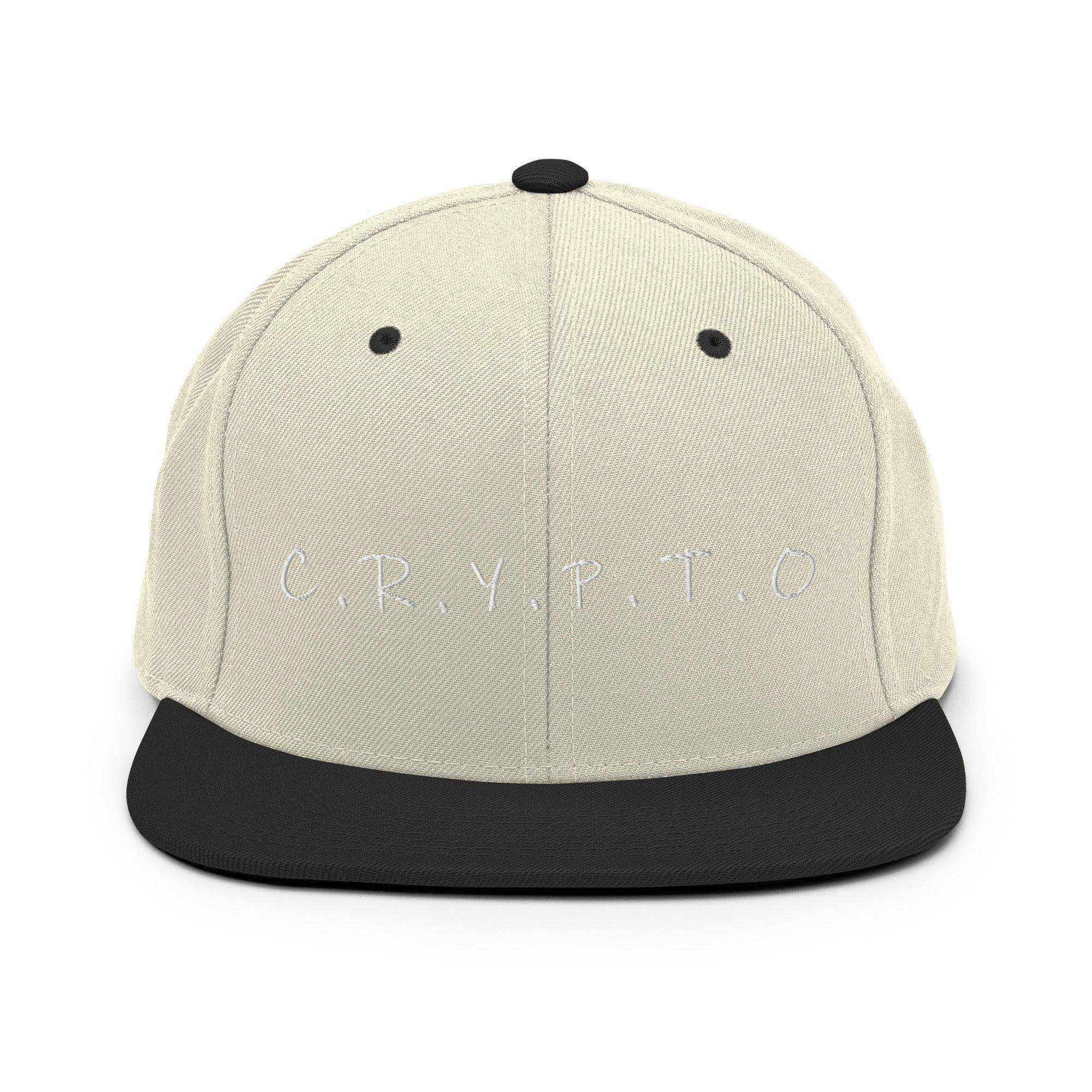 Crypto | C.R.Y.P.T.O Snapback Hat - InvestmenTees