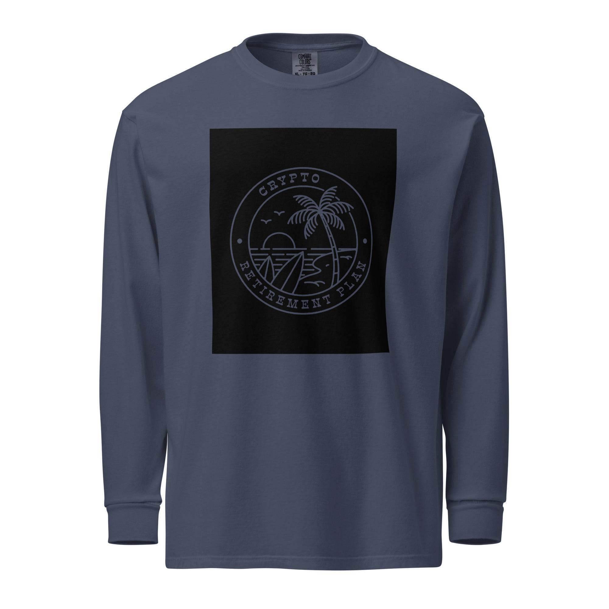 Crypto Retirement Plan Long Sleeve T-Shirt - InvestmenTees