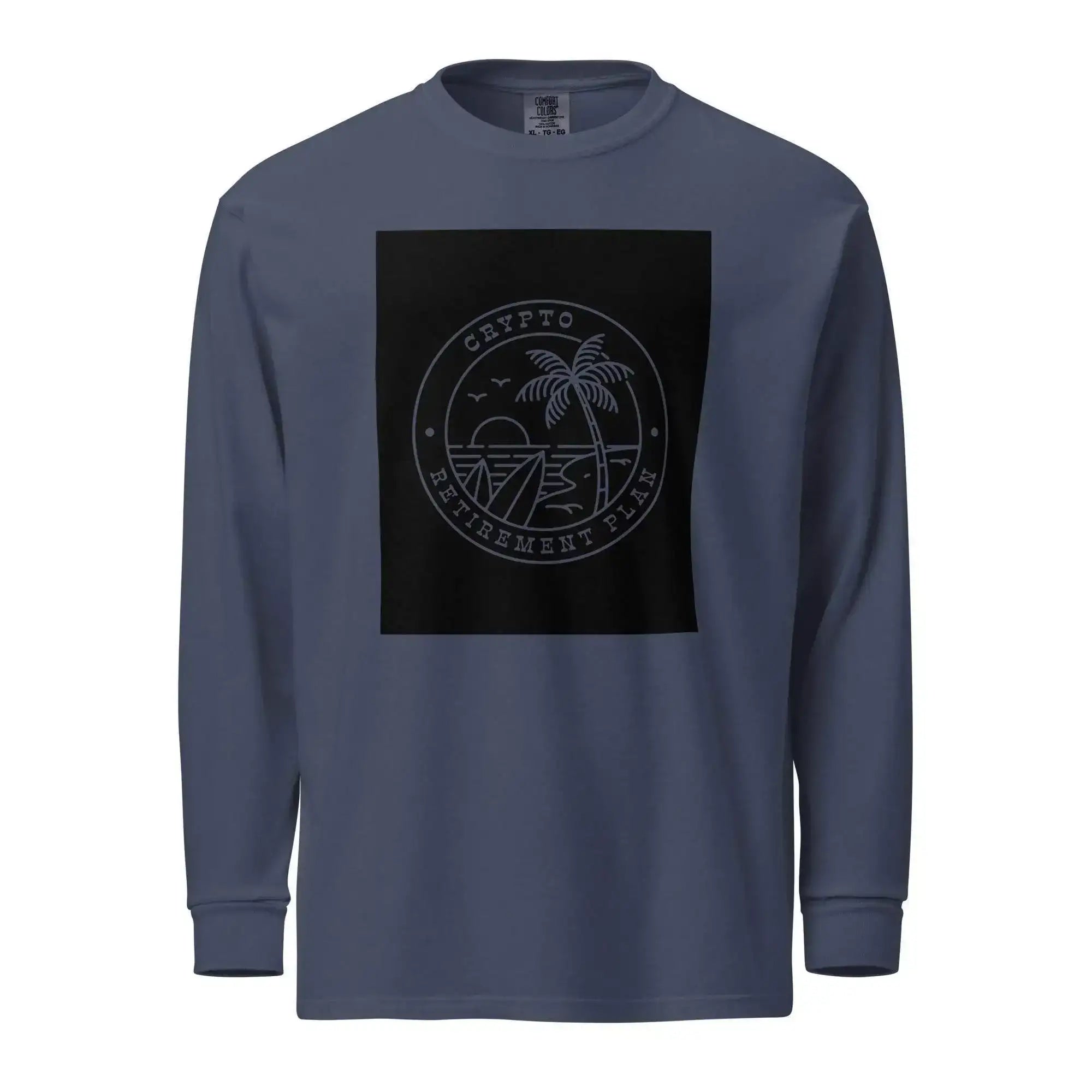 Crypto Retirement Plan Long Sleeve T-Shirt - InvestmenTees