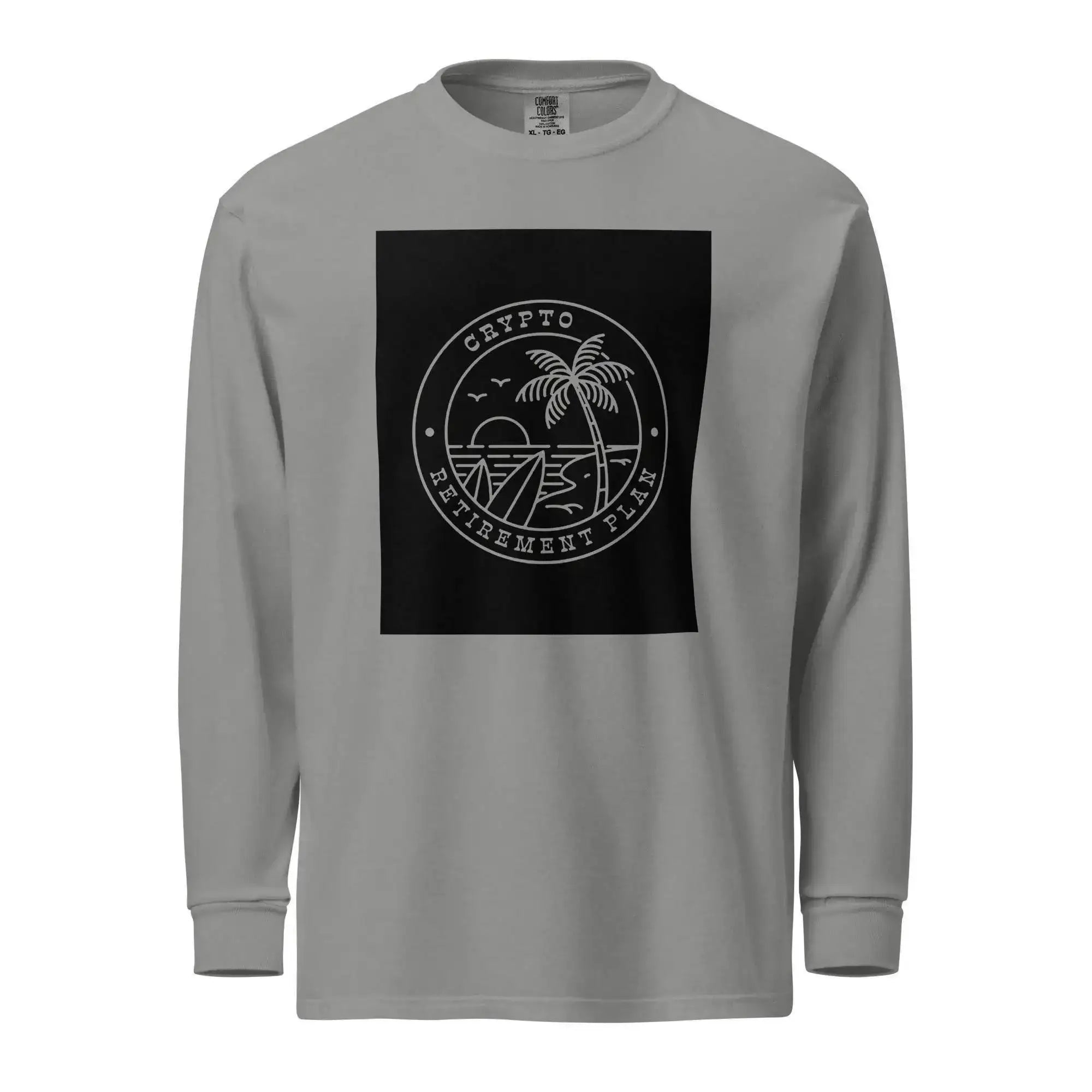 Crypto Retirement Plan Long Sleeve T-Shirt - InvestmenTees