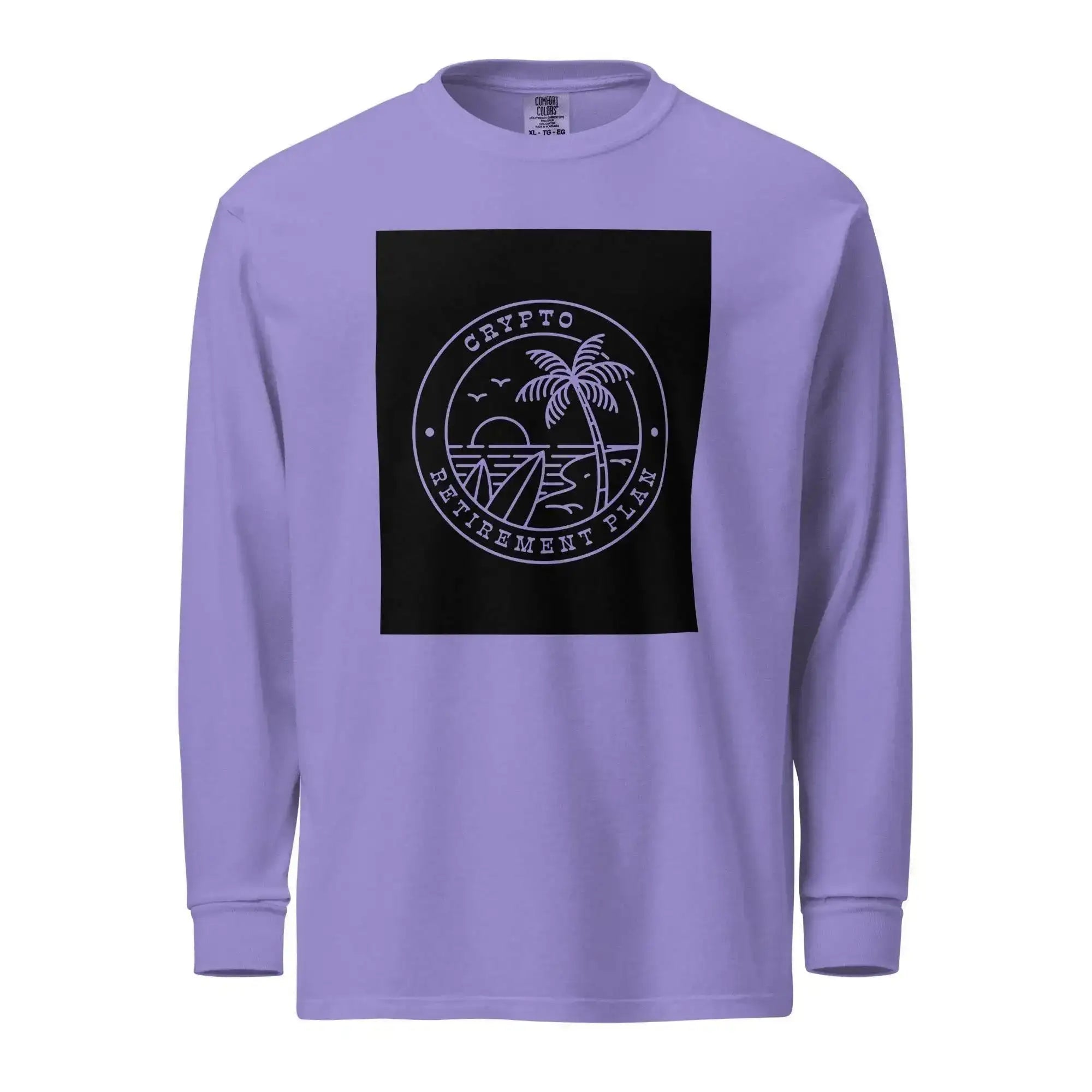 Crypto Retirement Plan Long Sleeve T-Shirt - InvestmenTees