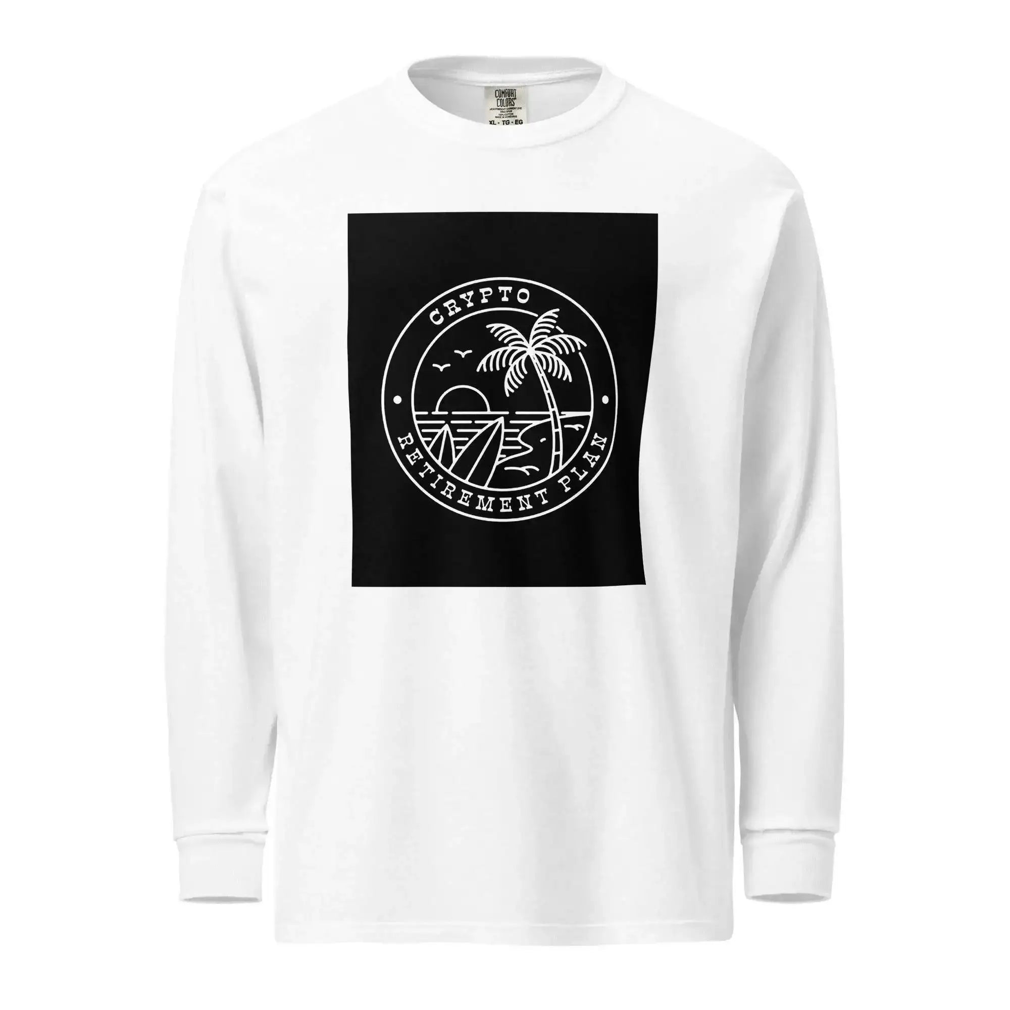 Crypto Retirement Plan Long Sleeve T-Shirt - InvestmenTees