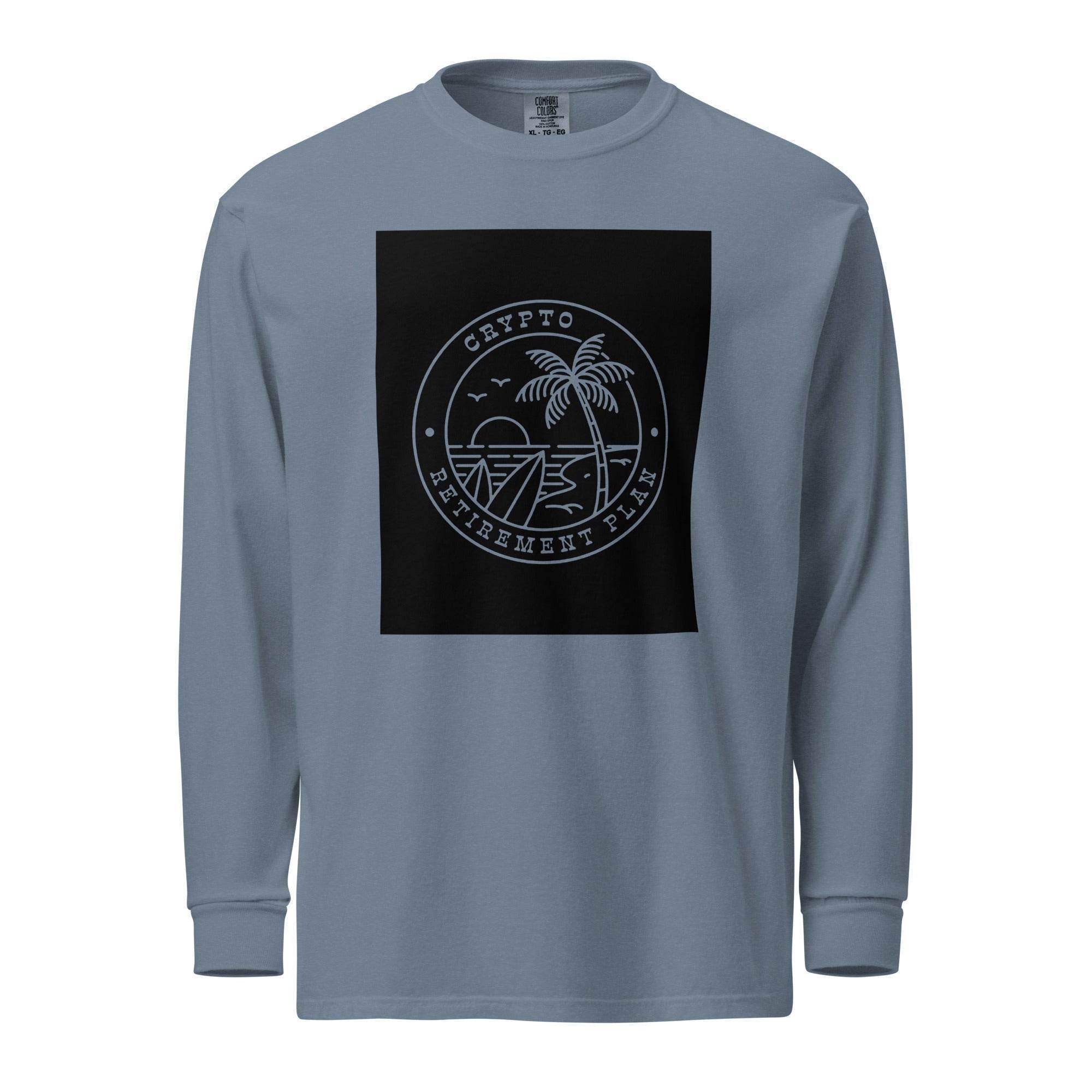 Crypto Retirement Plan Long Sleeve T-Shirt - InvestmenTees