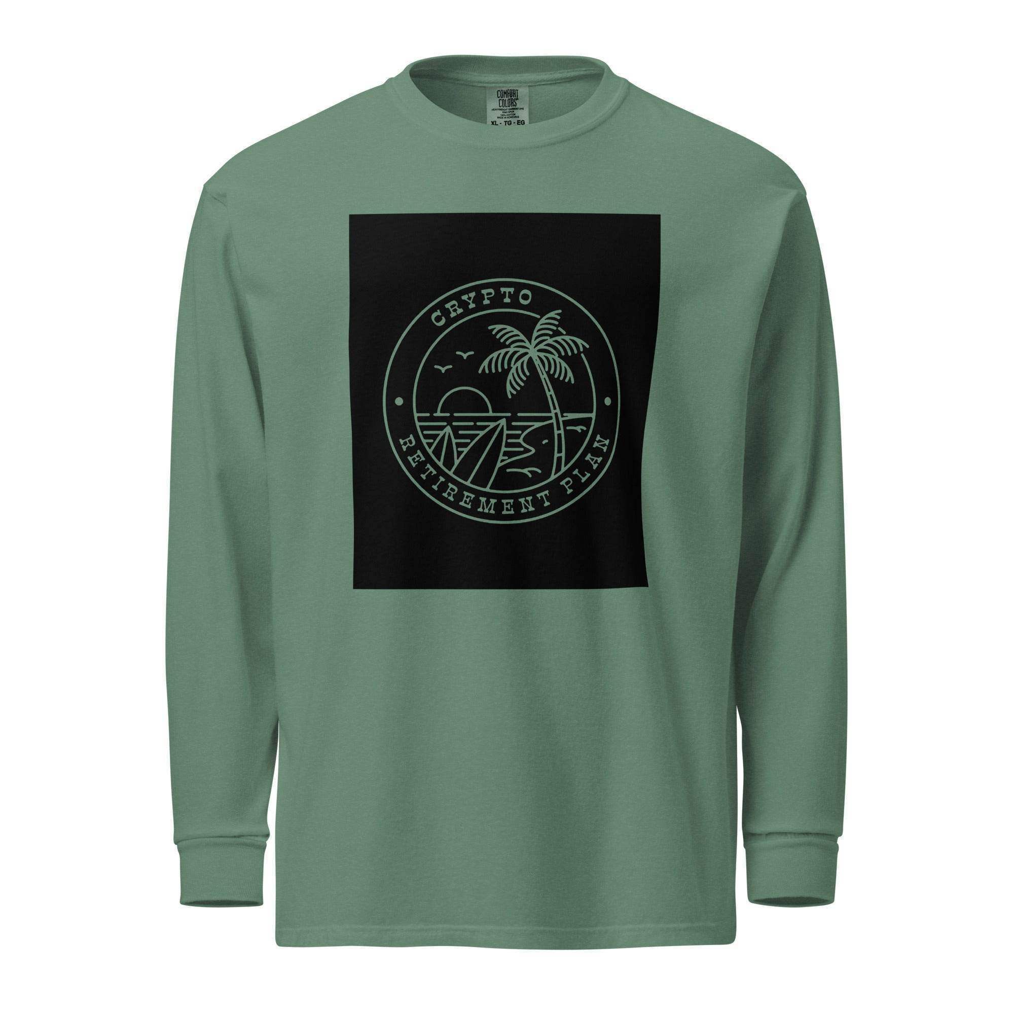 Crypto Retirement Plan Long Sleeve T-Shirt - InvestmenTees