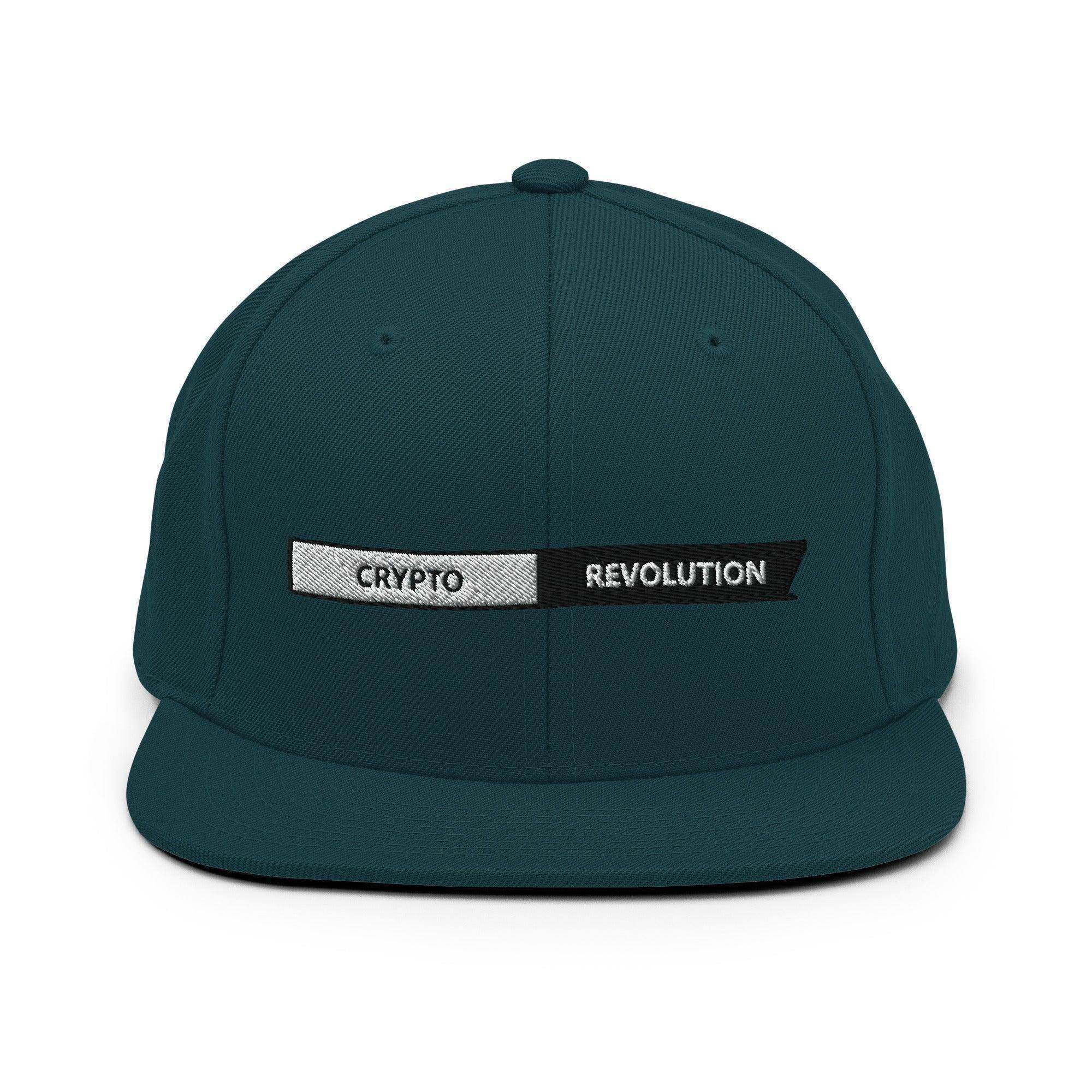 Crypto Revolution Snapback Hat - InvestmenTees