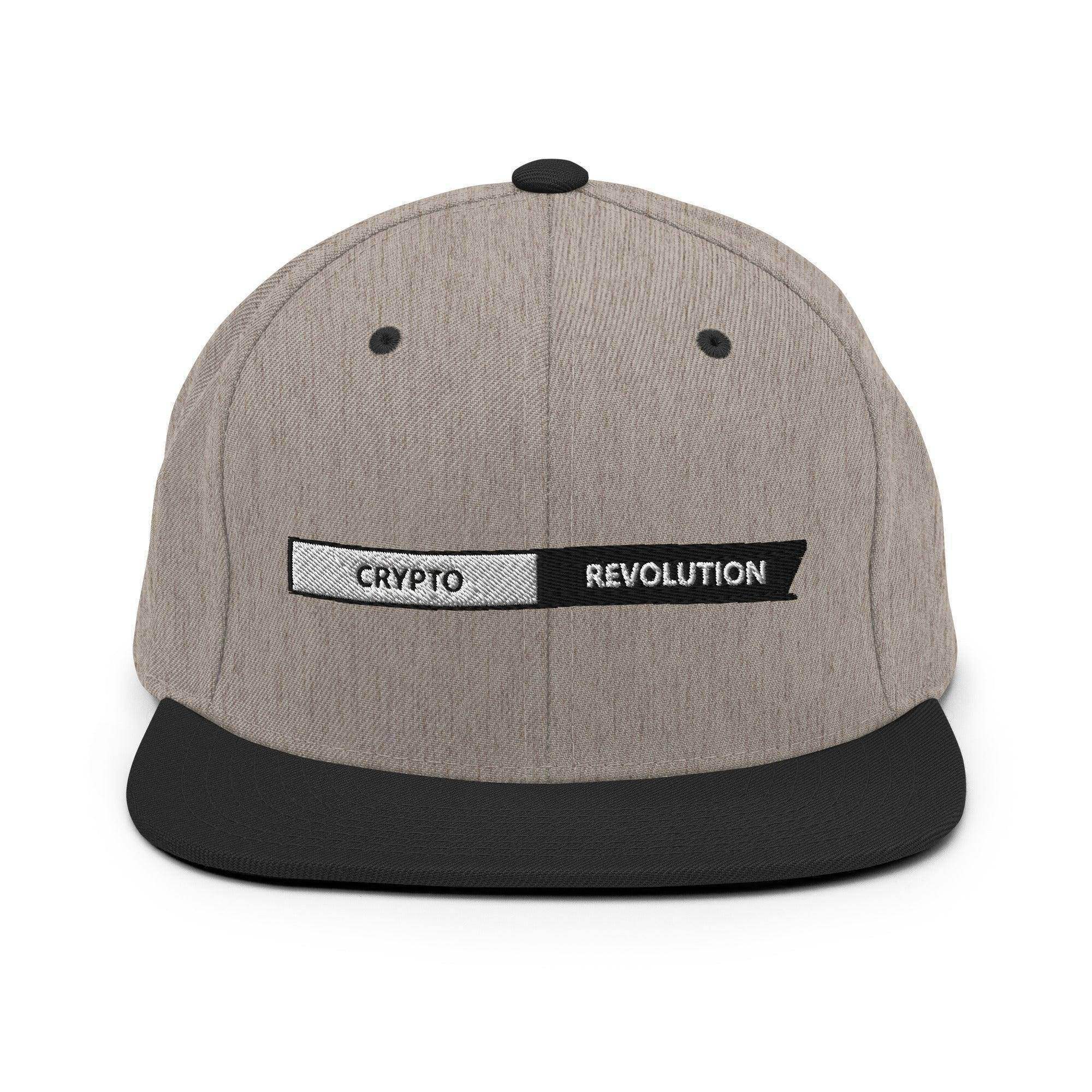 Crypto Revolution Snapback Hat - InvestmenTees