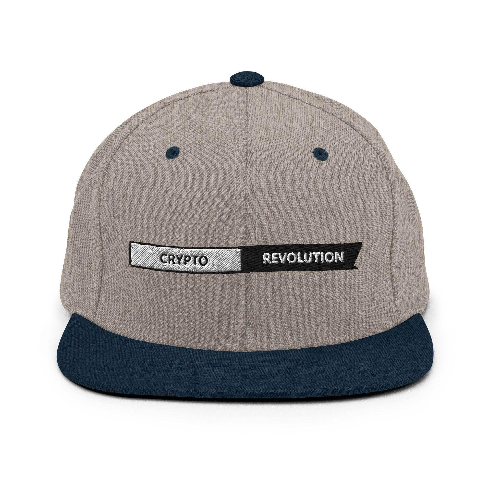 Crypto Revolution Snapback Hat - InvestmenTees