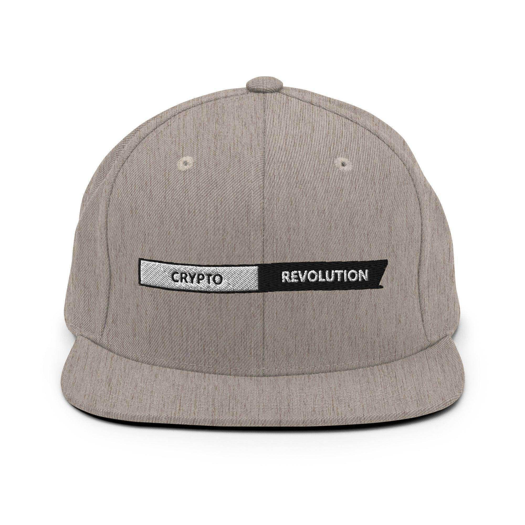 Crypto Revolution Snapback Hat - InvestmenTees