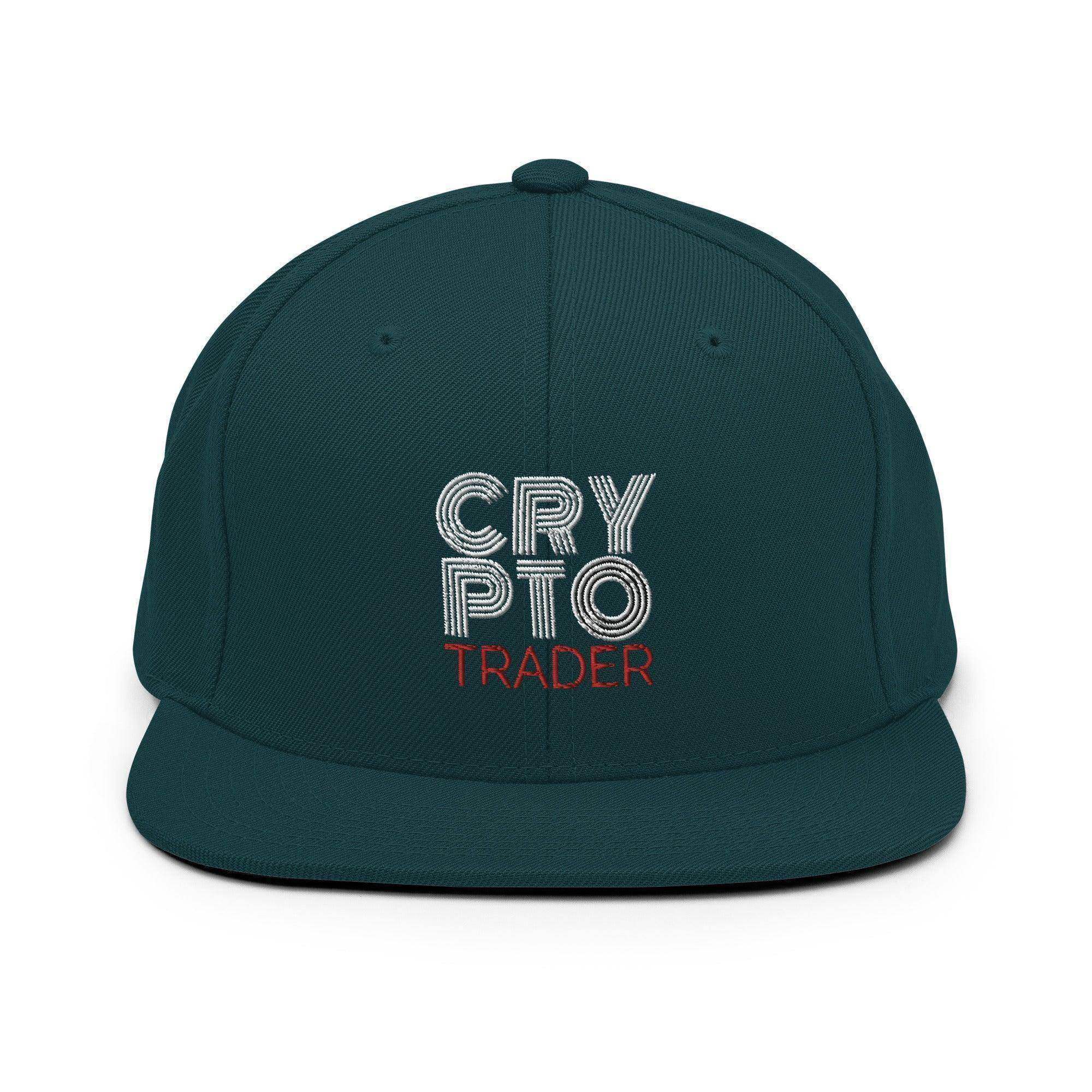Crypto Trader Snapback Hat - InvestmenTees