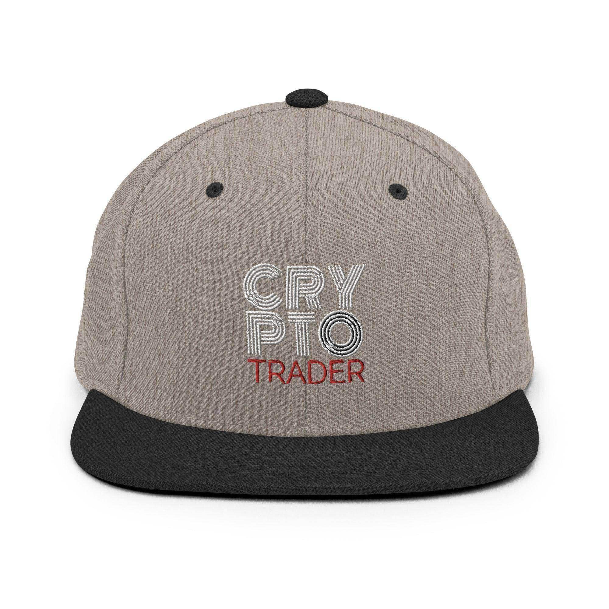 Crypto Trader Snapback Hat - InvestmenTees