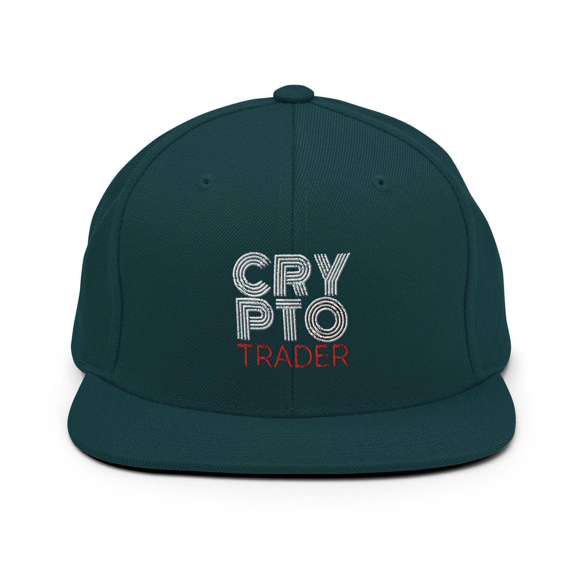 Crypto Trader Snapback Hat - InvestmenTees