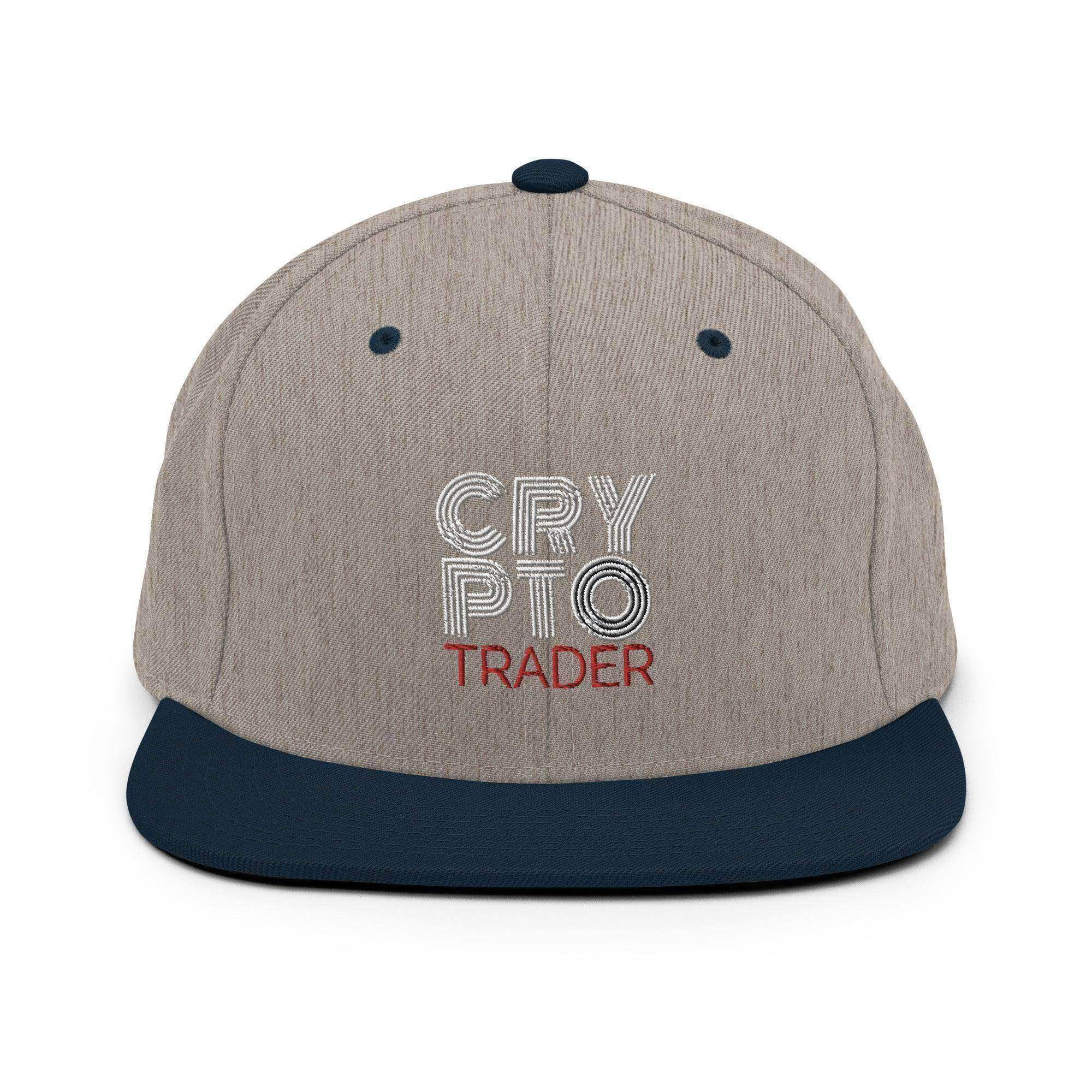 Crypto Trader Snapback Hat - InvestmenTees