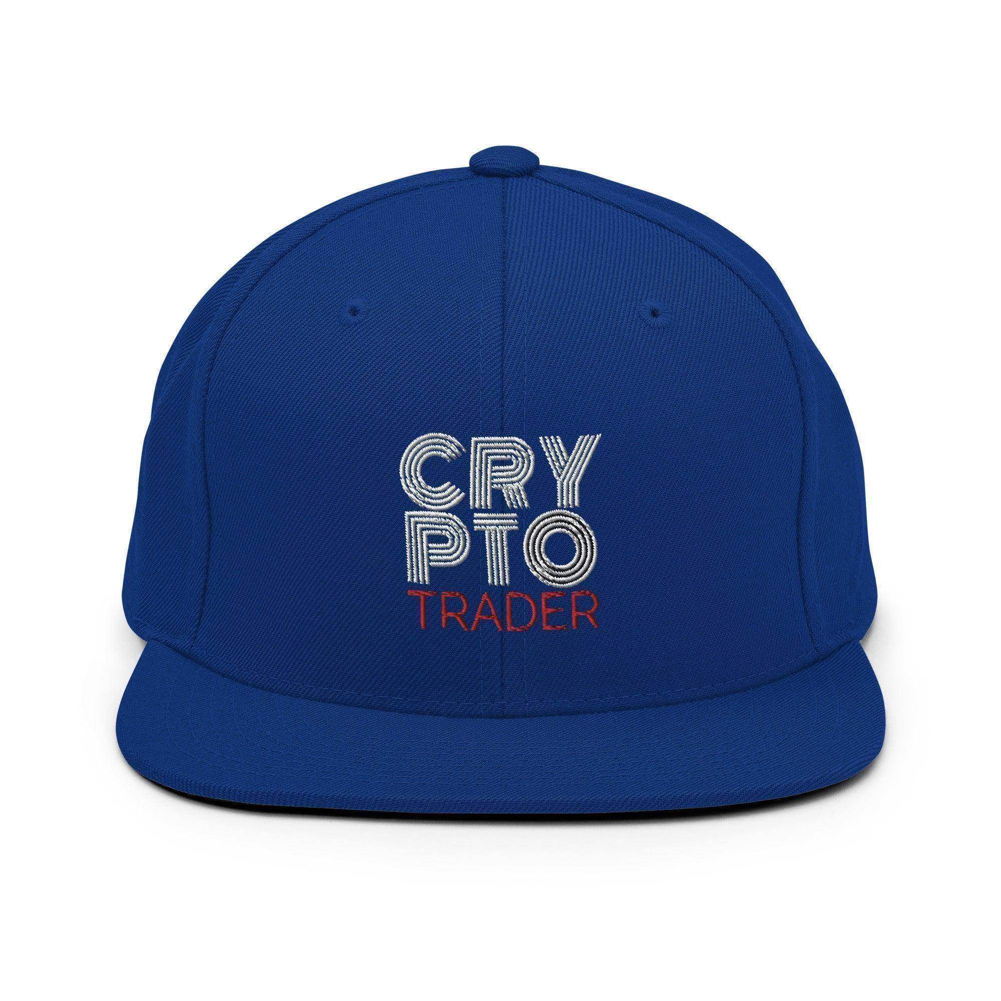 Crypto Trader Snapback Hat - InvestmenTees