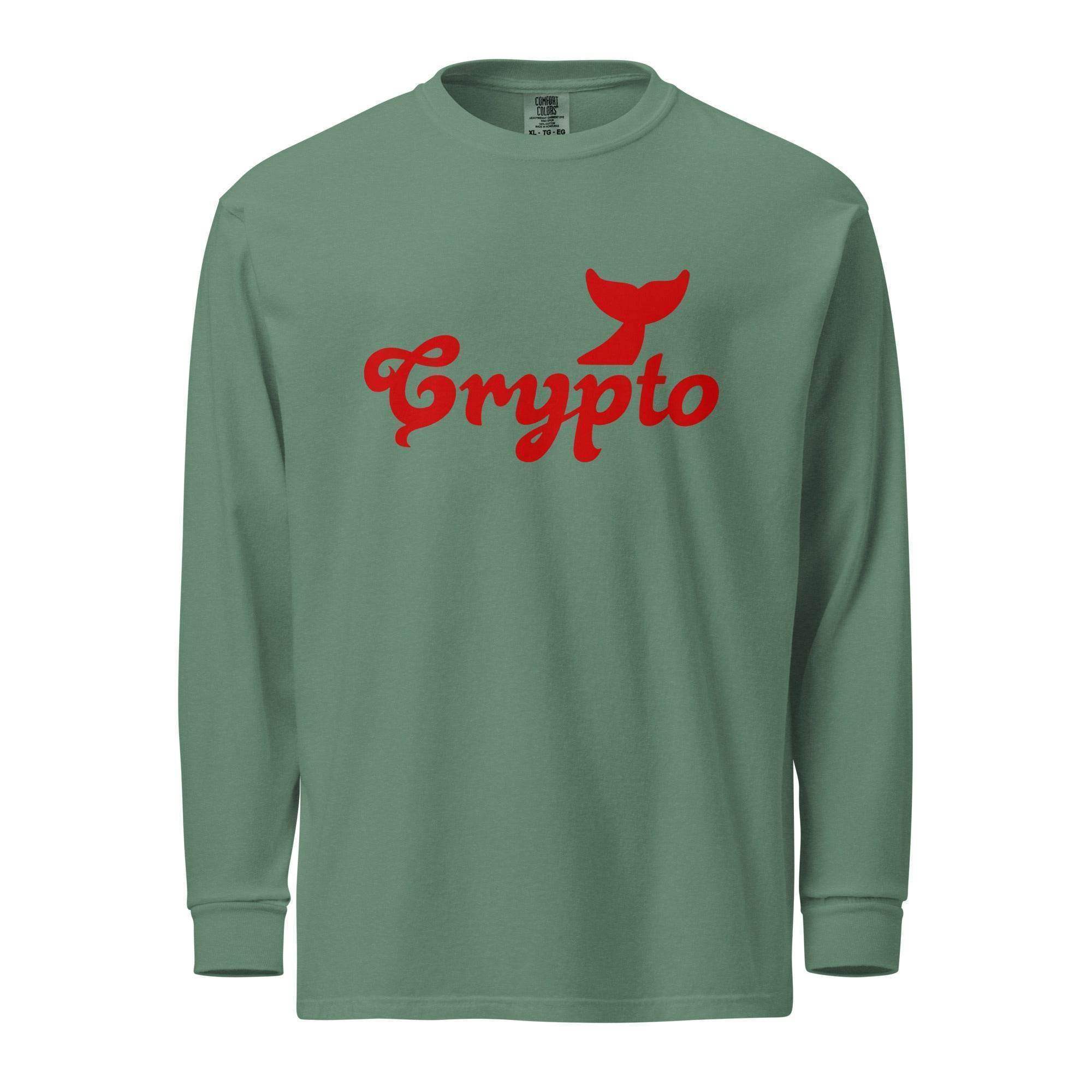 Crypto Whale Long Sleeve T-Shirt - InvestmenTees