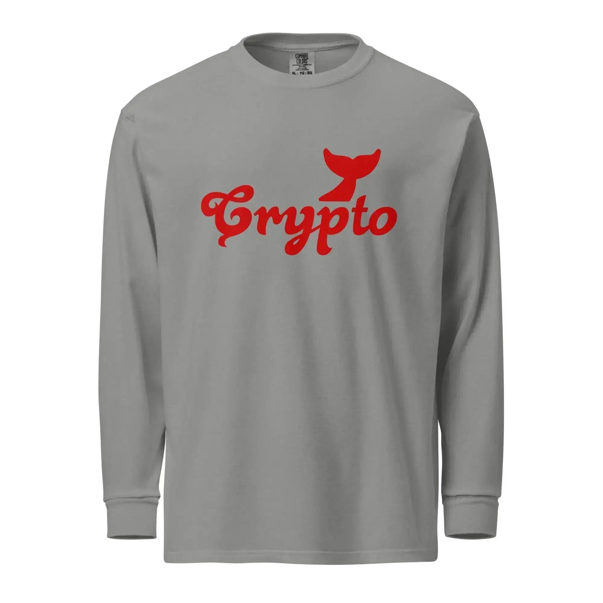 Crypto Whale Long Sleeve T-Shirt - InvestmenTees