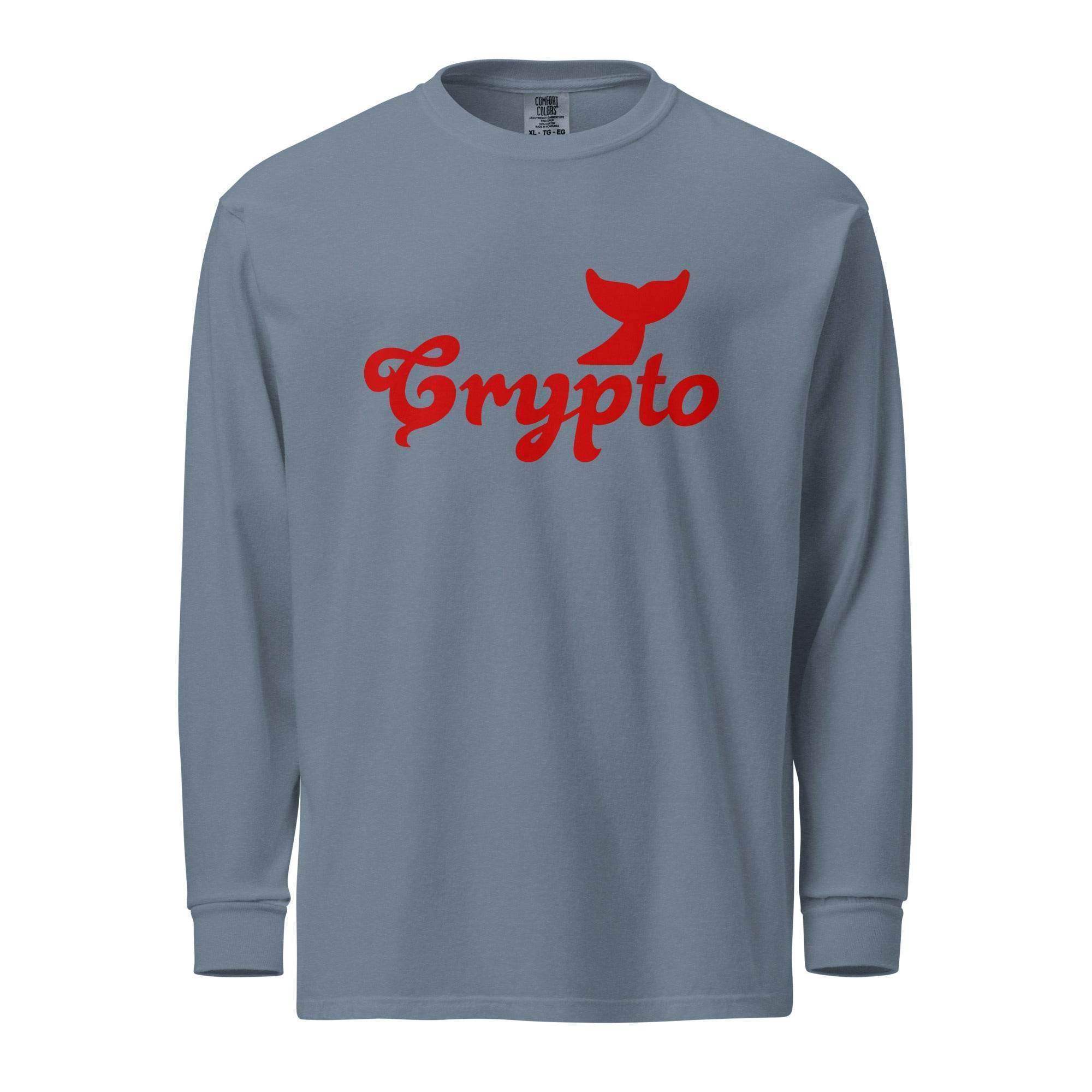 Crypto Whale Long Sleeve T-Shirt - InvestmenTees