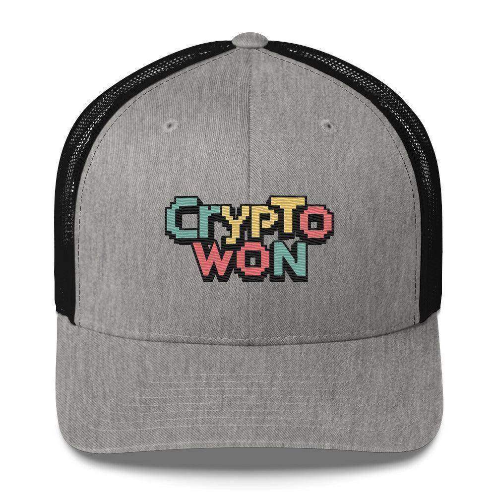 Crypto Won Trucker Cap - InvestmenTees
